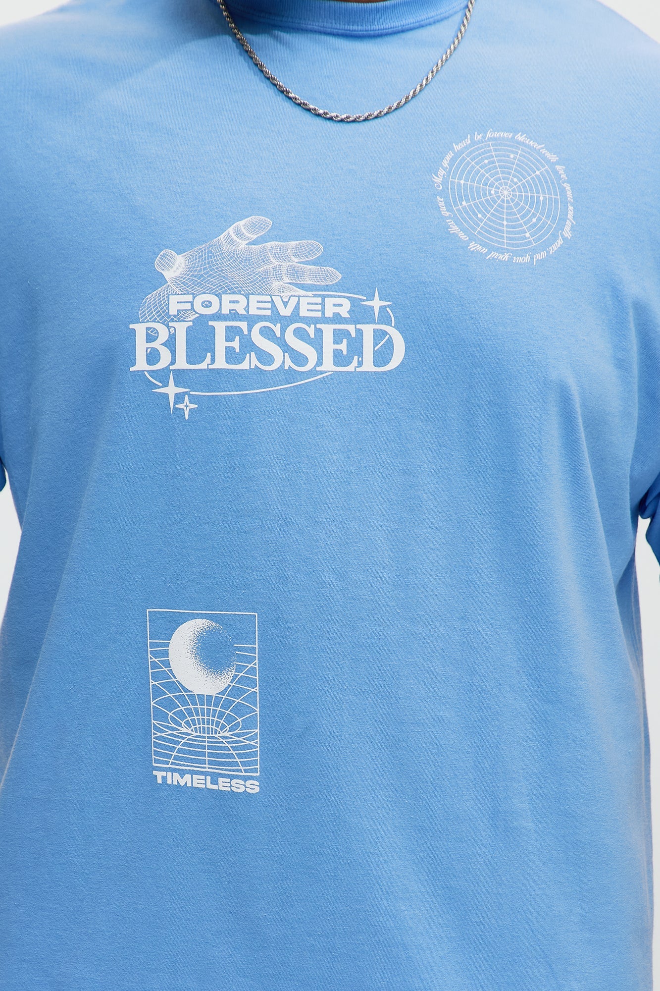 Forever Blessed Timeless Short Sleeve Tee - Blue