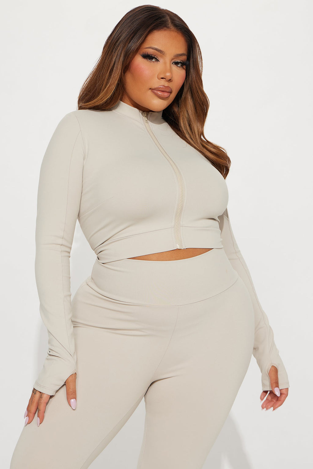 Amalie Elevate Active Set - Taupe