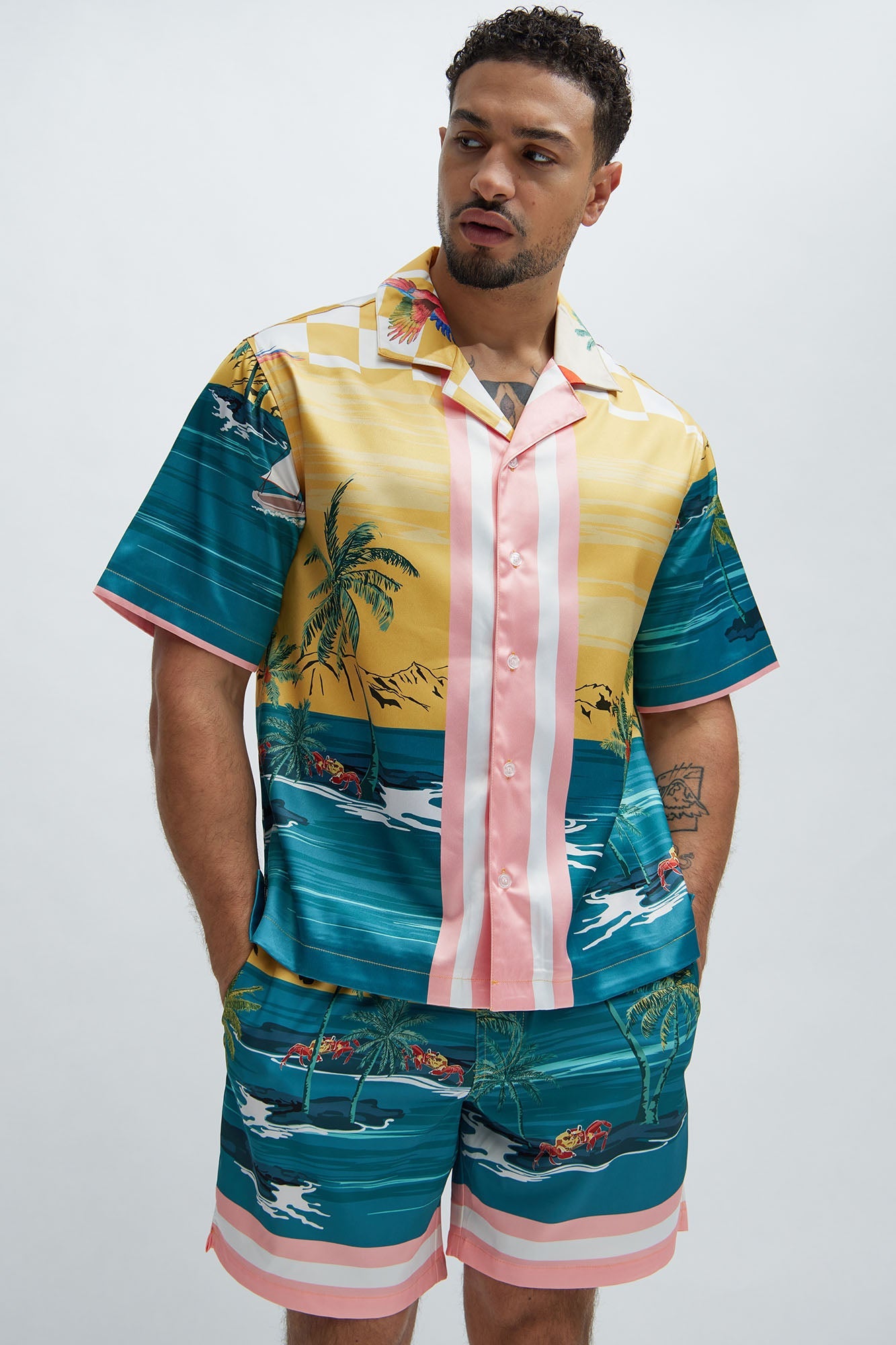Boracay Beach Shirt - Multi Color