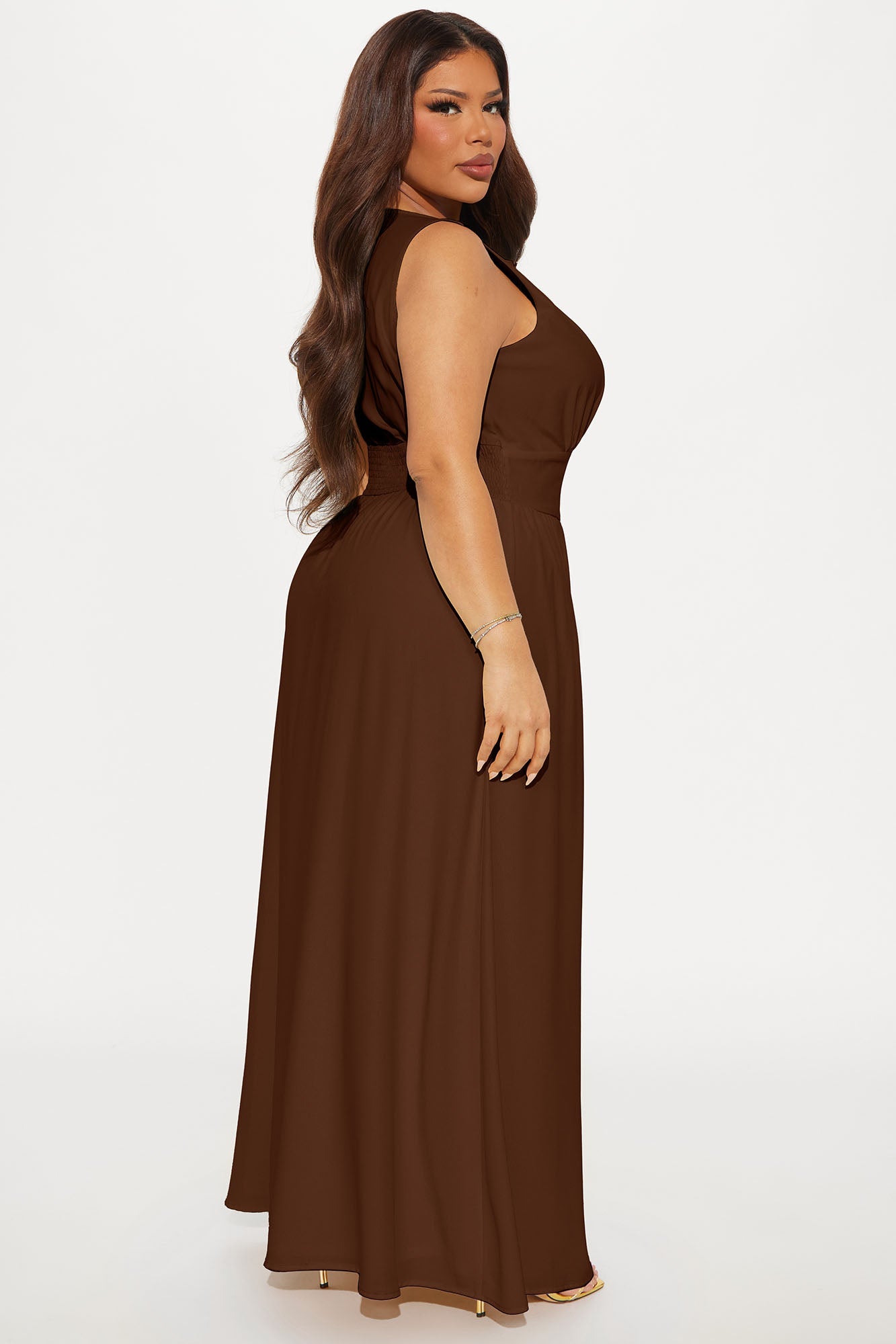 Juliet Maxi Dress - Brown