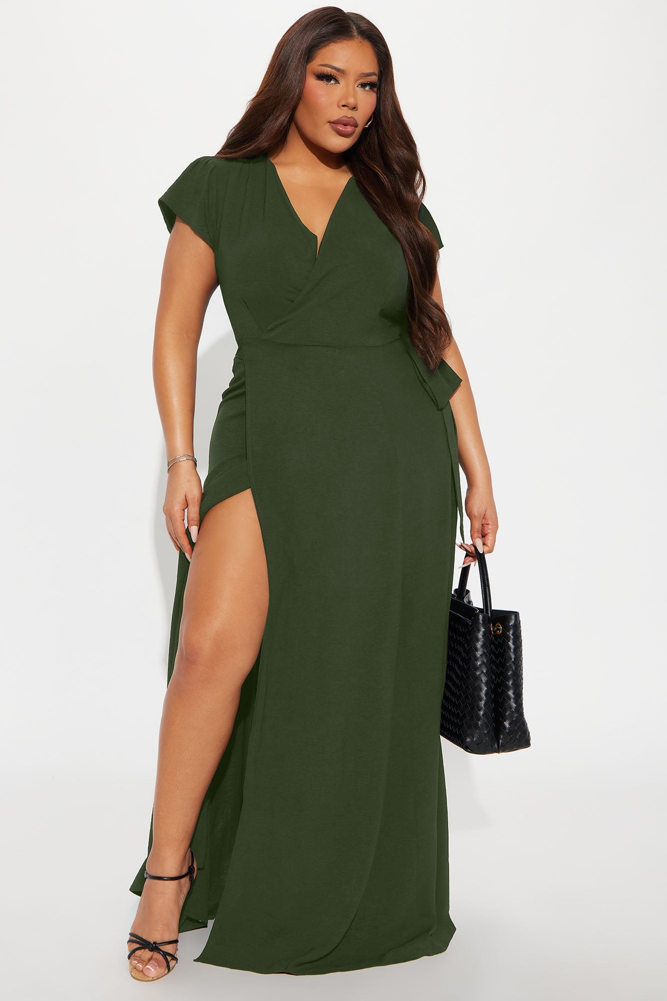 Annita Airflow Maxi Dress - Olive