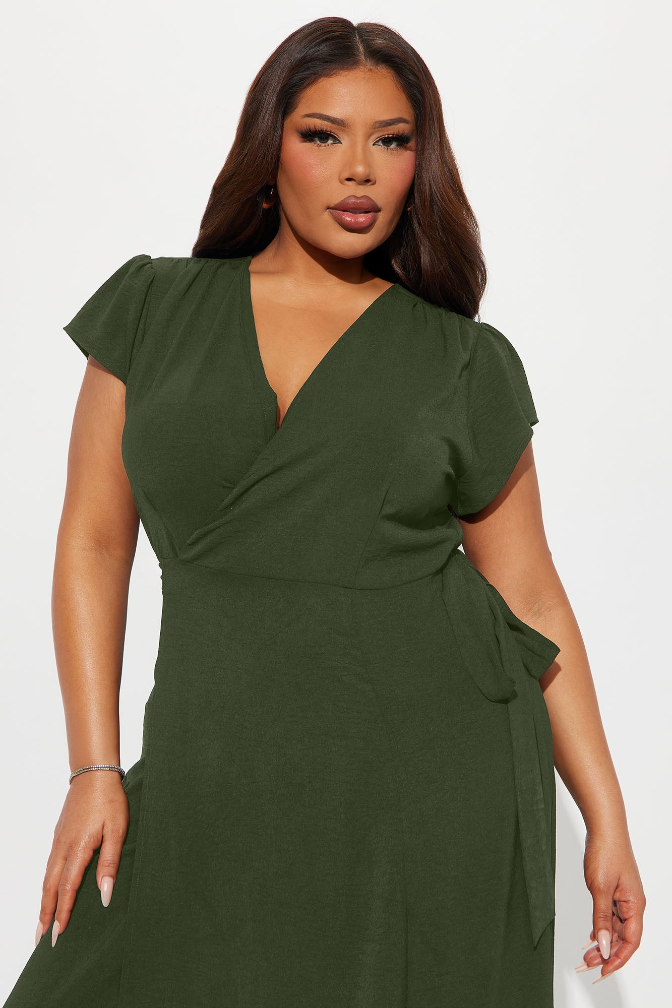 Annita Airflow Maxi Dress - Olive