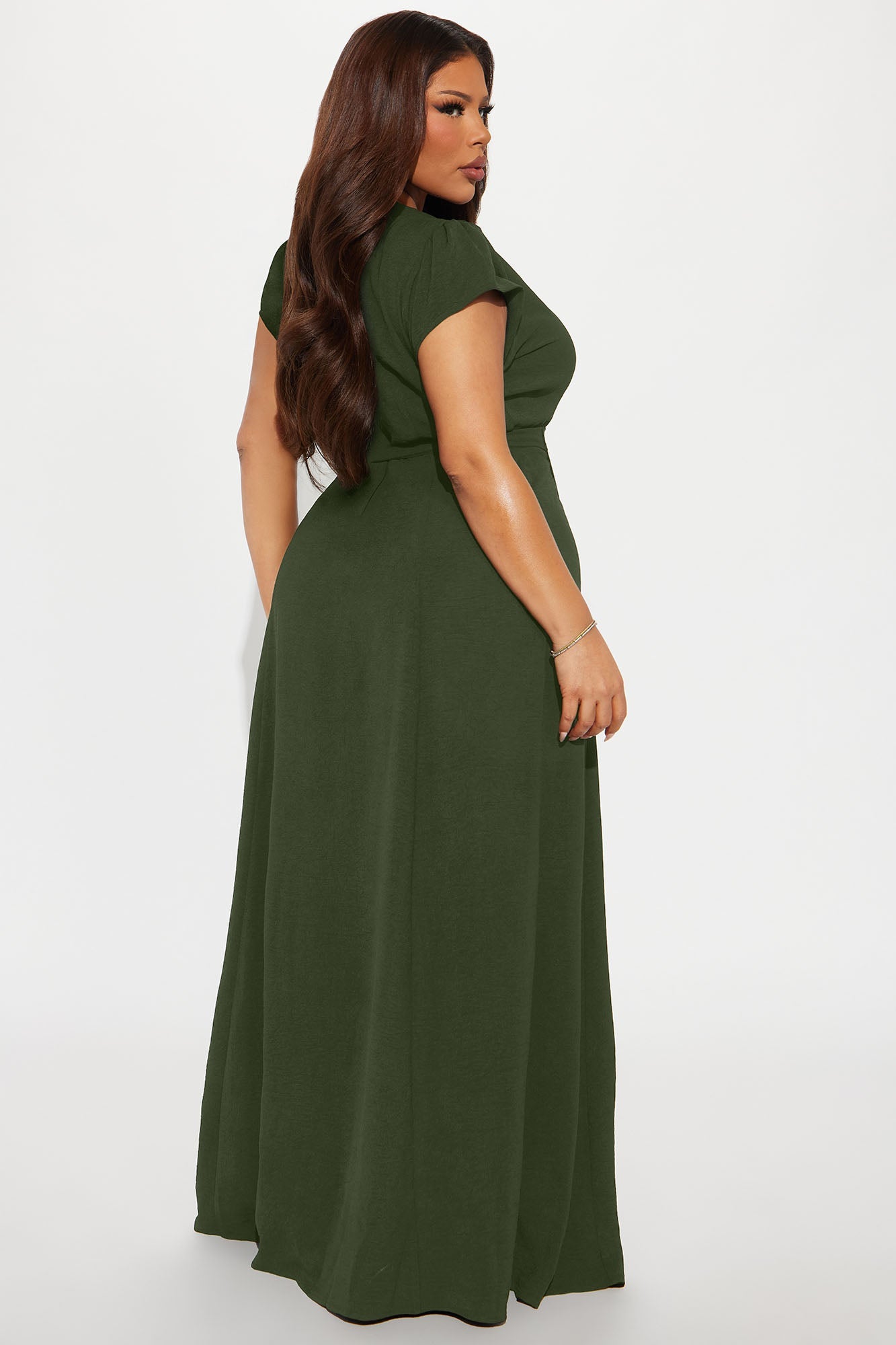 Annita Airflow Maxi Dress - Olive
