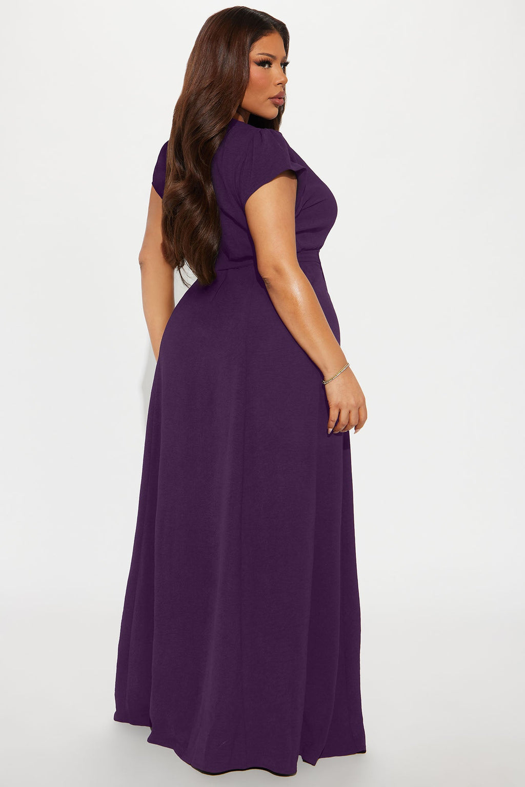 Annita Airflow Maxi Dress - Plum