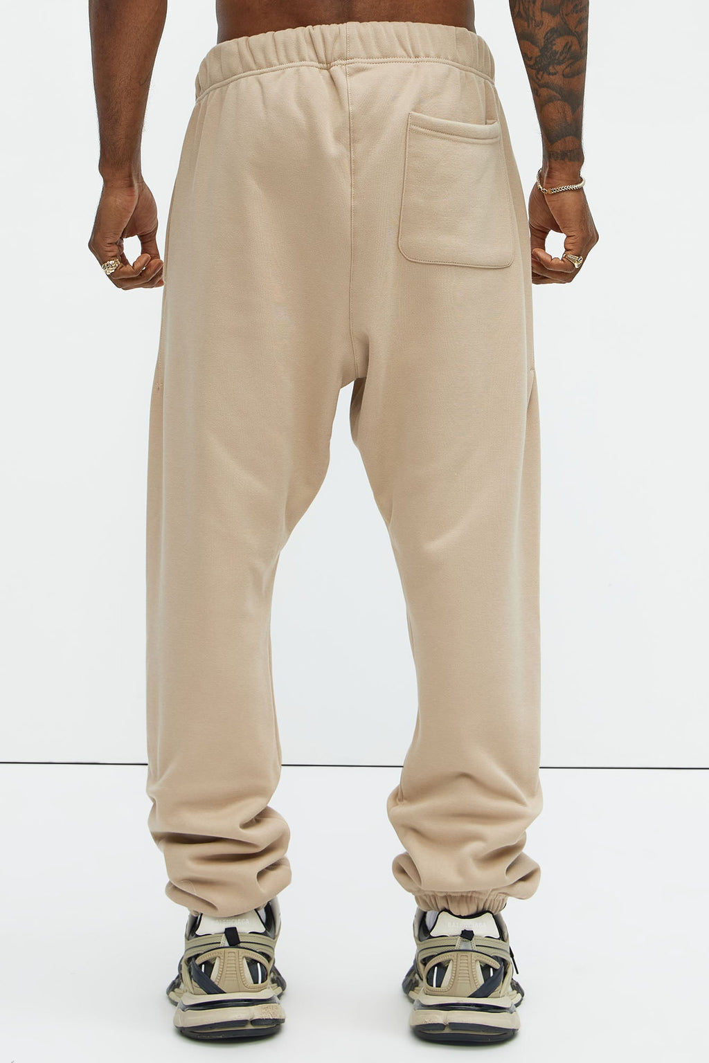 Tyson Heavyweight Sweat Jogger - Taupe
