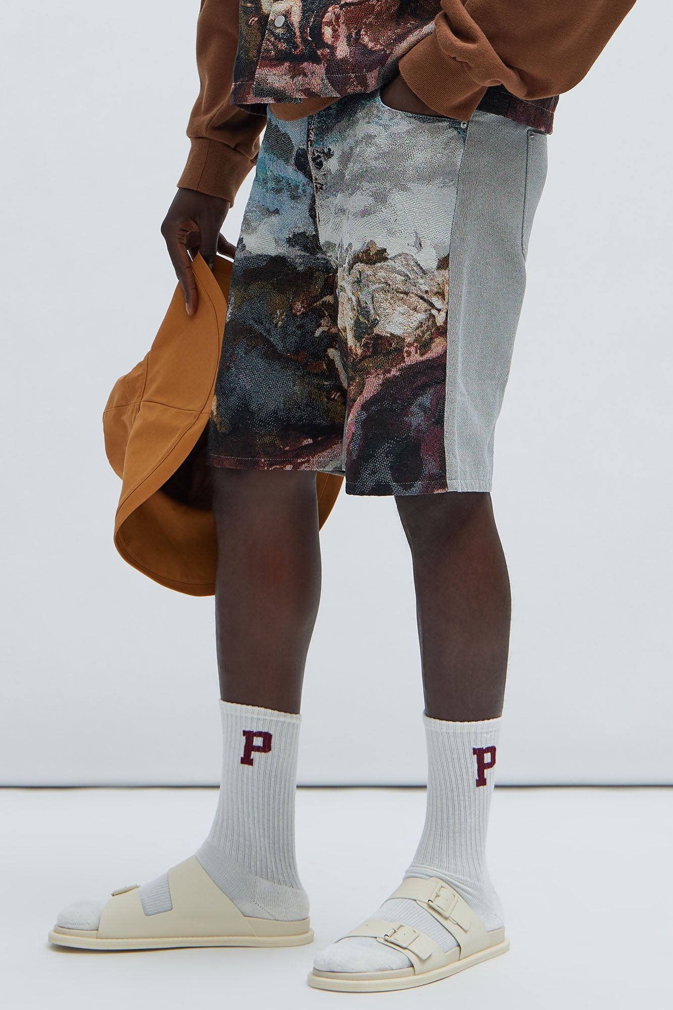 Karl Tapestry Shorts - Multi Color