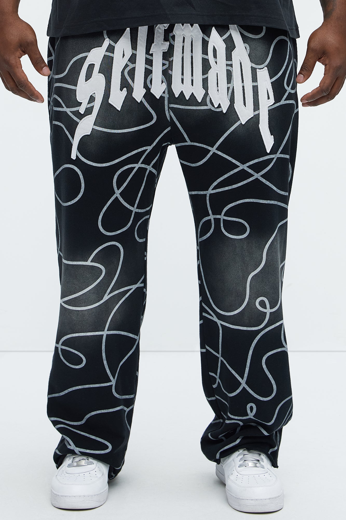 Tyson Selfmade Straight Sweatpants - Black