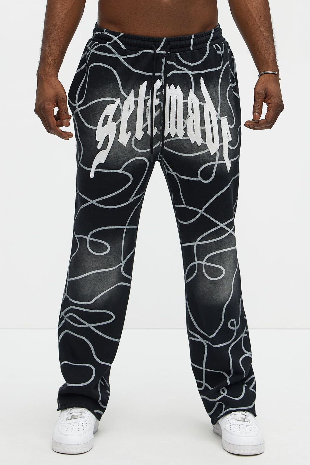 Tyson Selfmade Straight Sweatpants - Black
