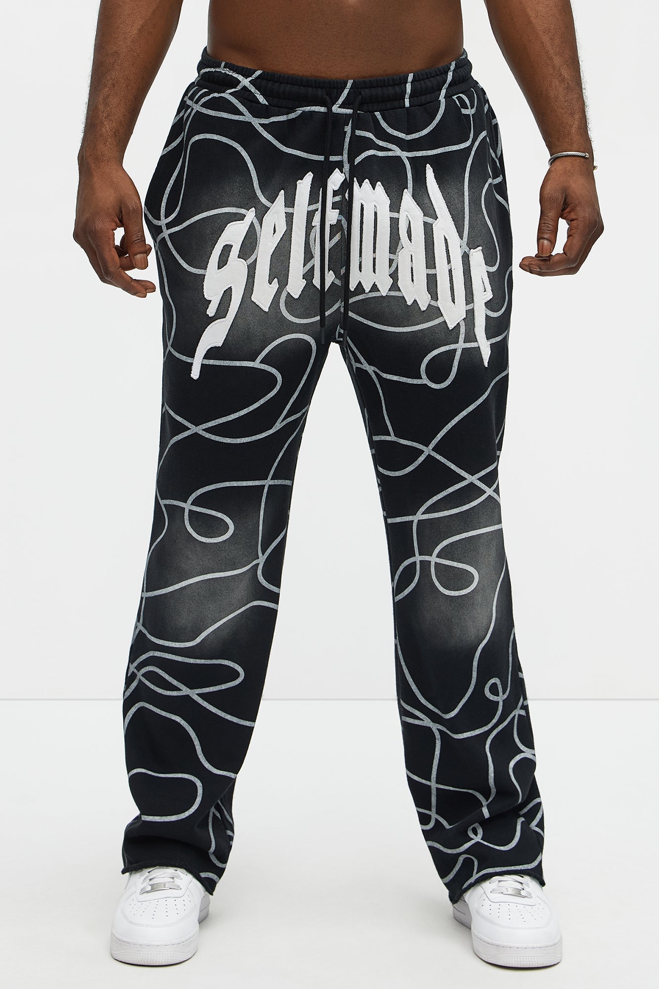 Tyson Selfmade Straight Sweatpants - Black