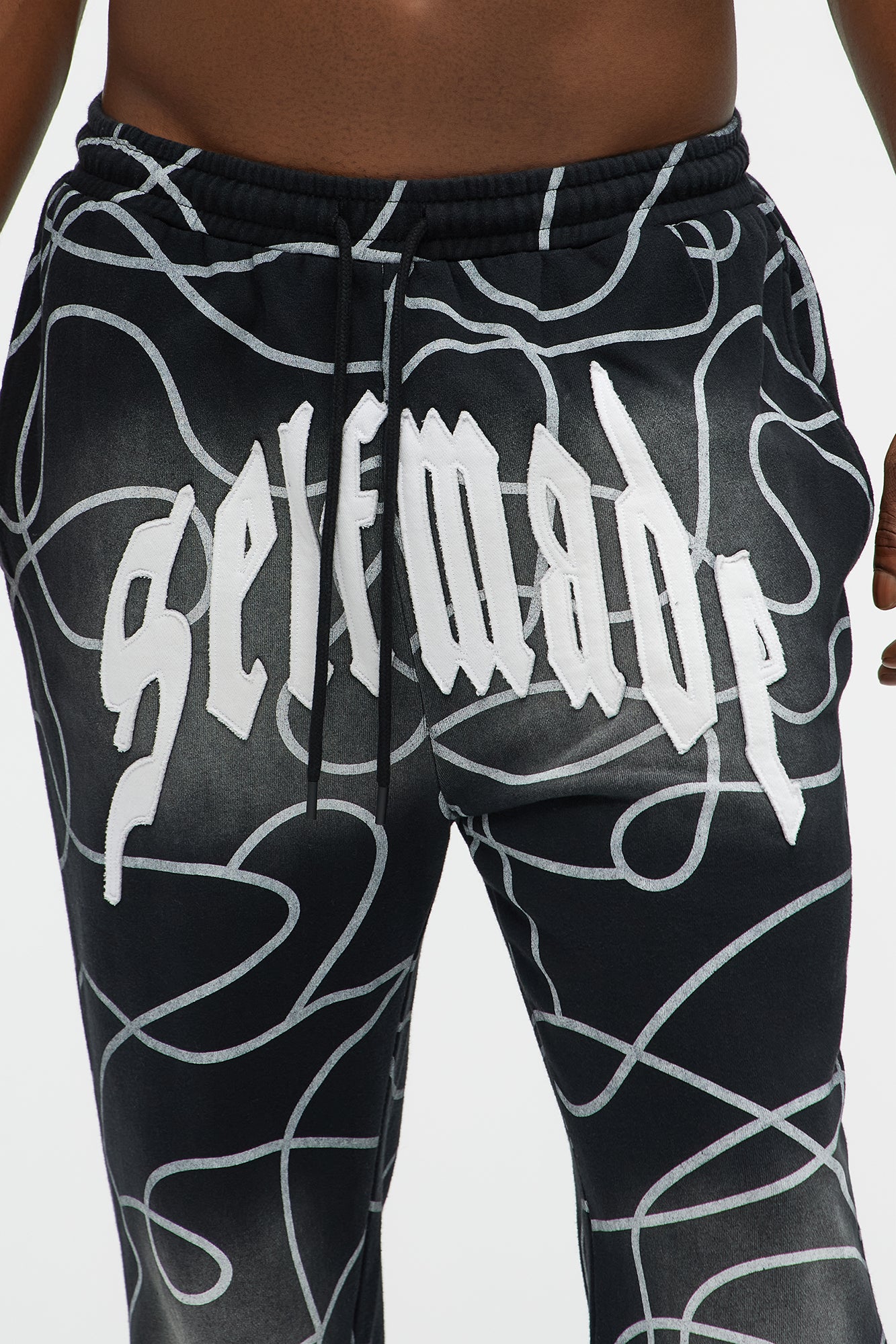 Tyson Selfmade Straight Sweatpants - Black