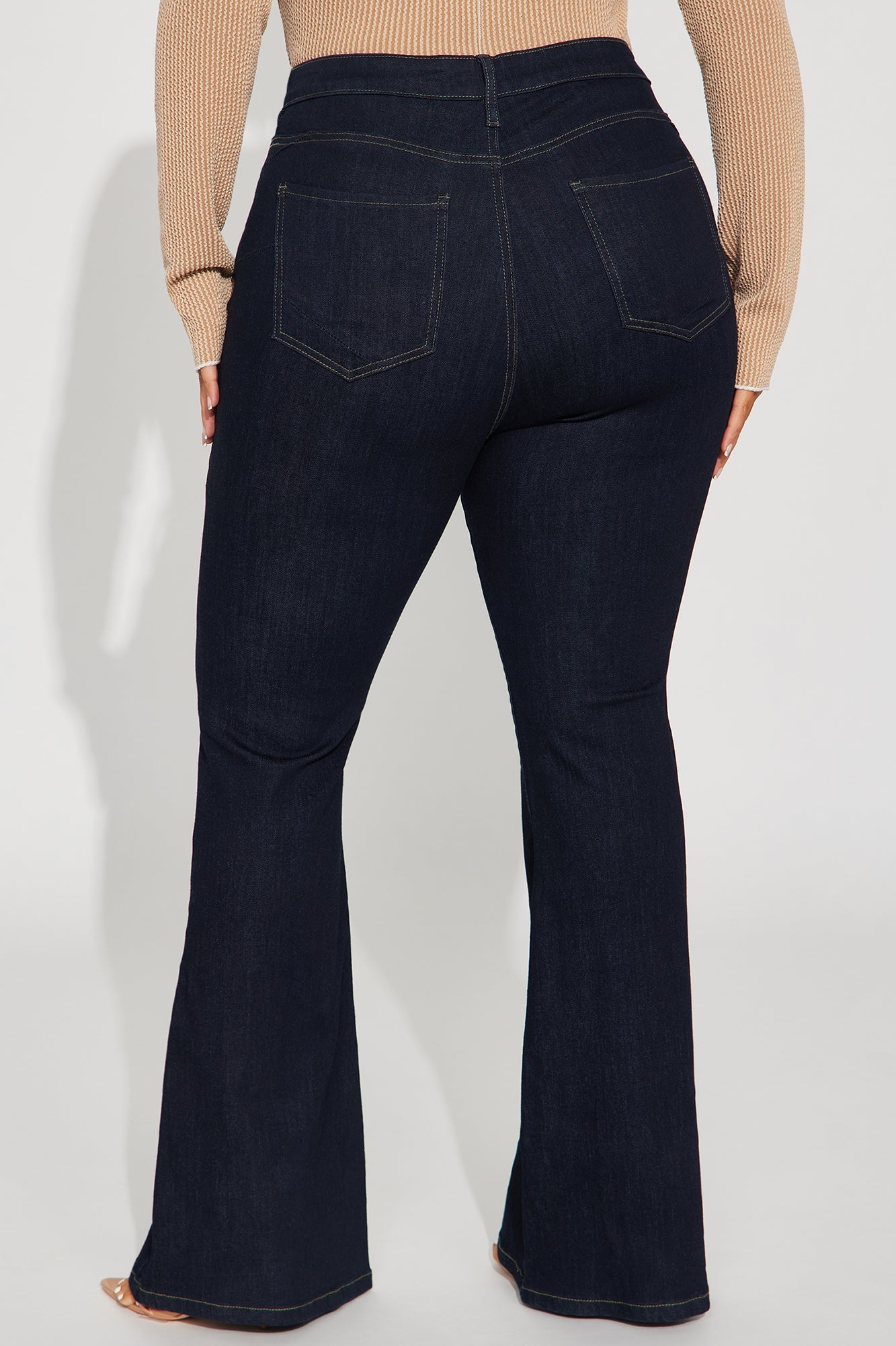 Milana Sculpting Stretch Flare Jeans - Dark Wash