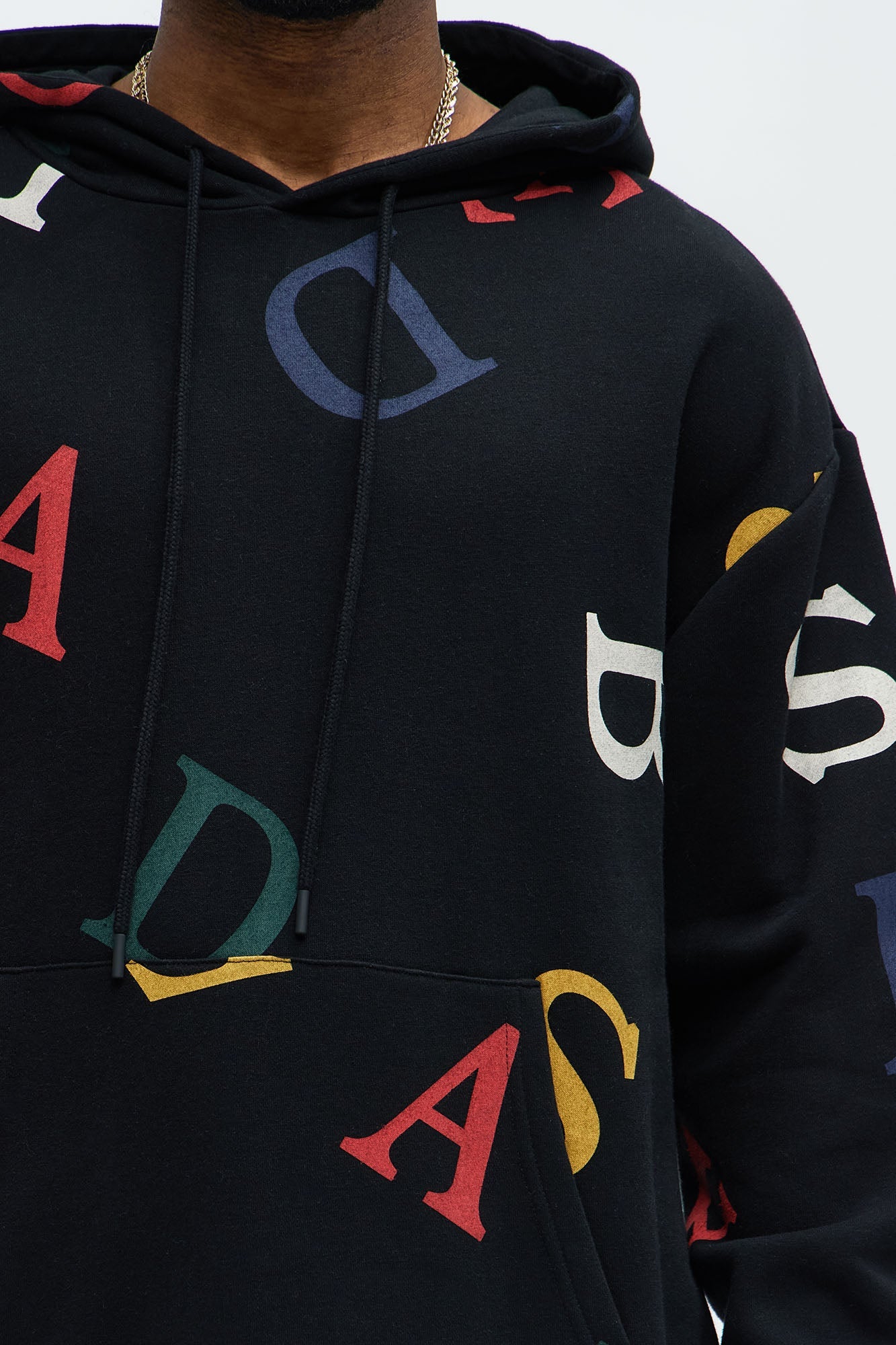 Tyson Letters Hoodie - Black