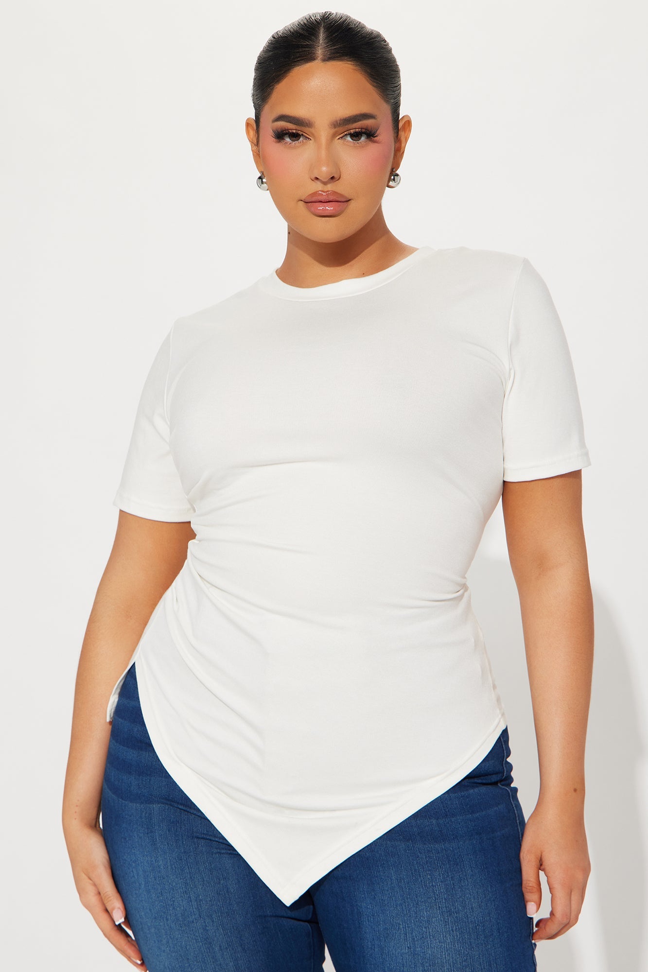 Take Control Asymmetrical Top - Ivory