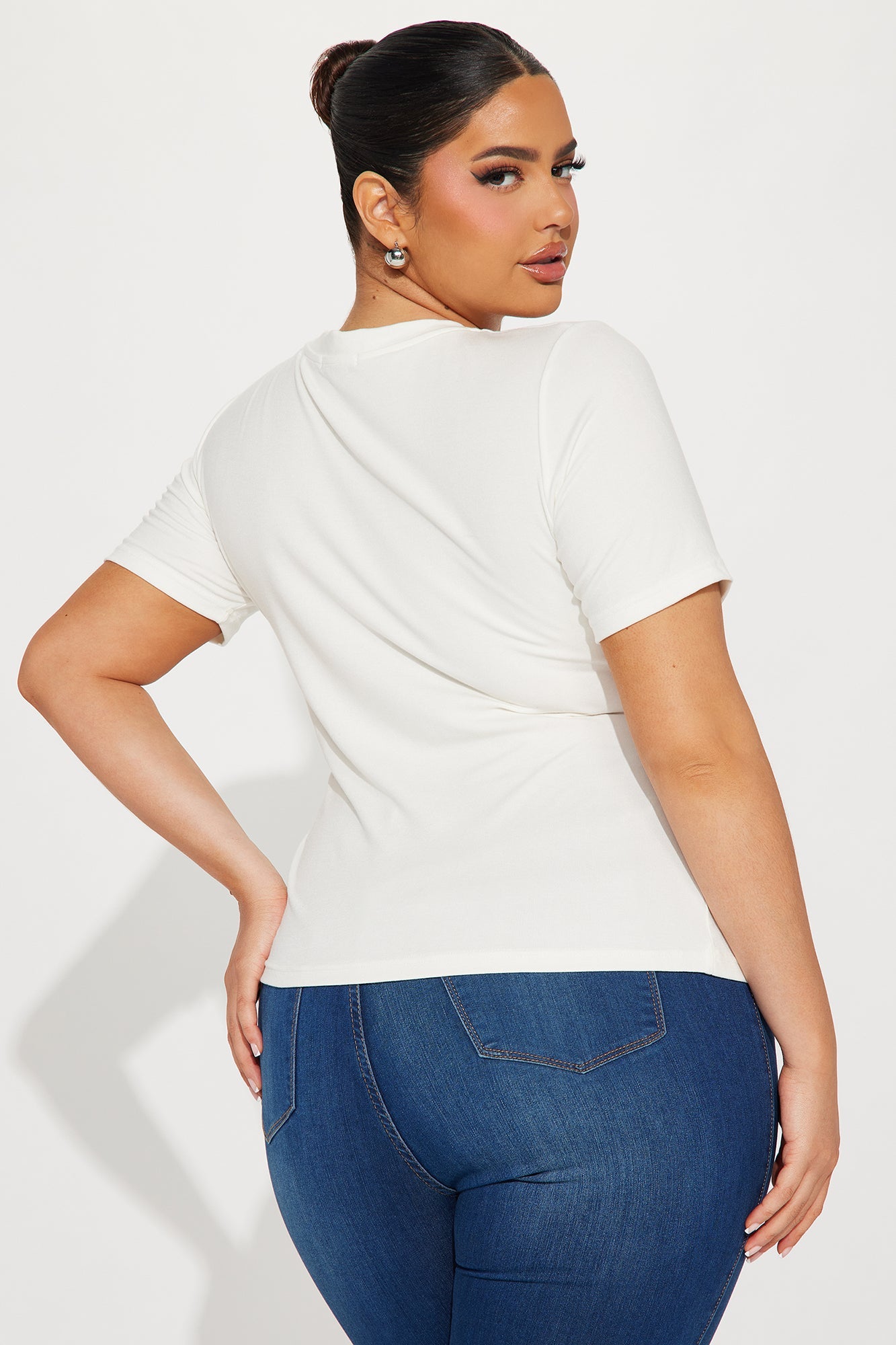 Take Control Asymmetrical Top - Ivory
