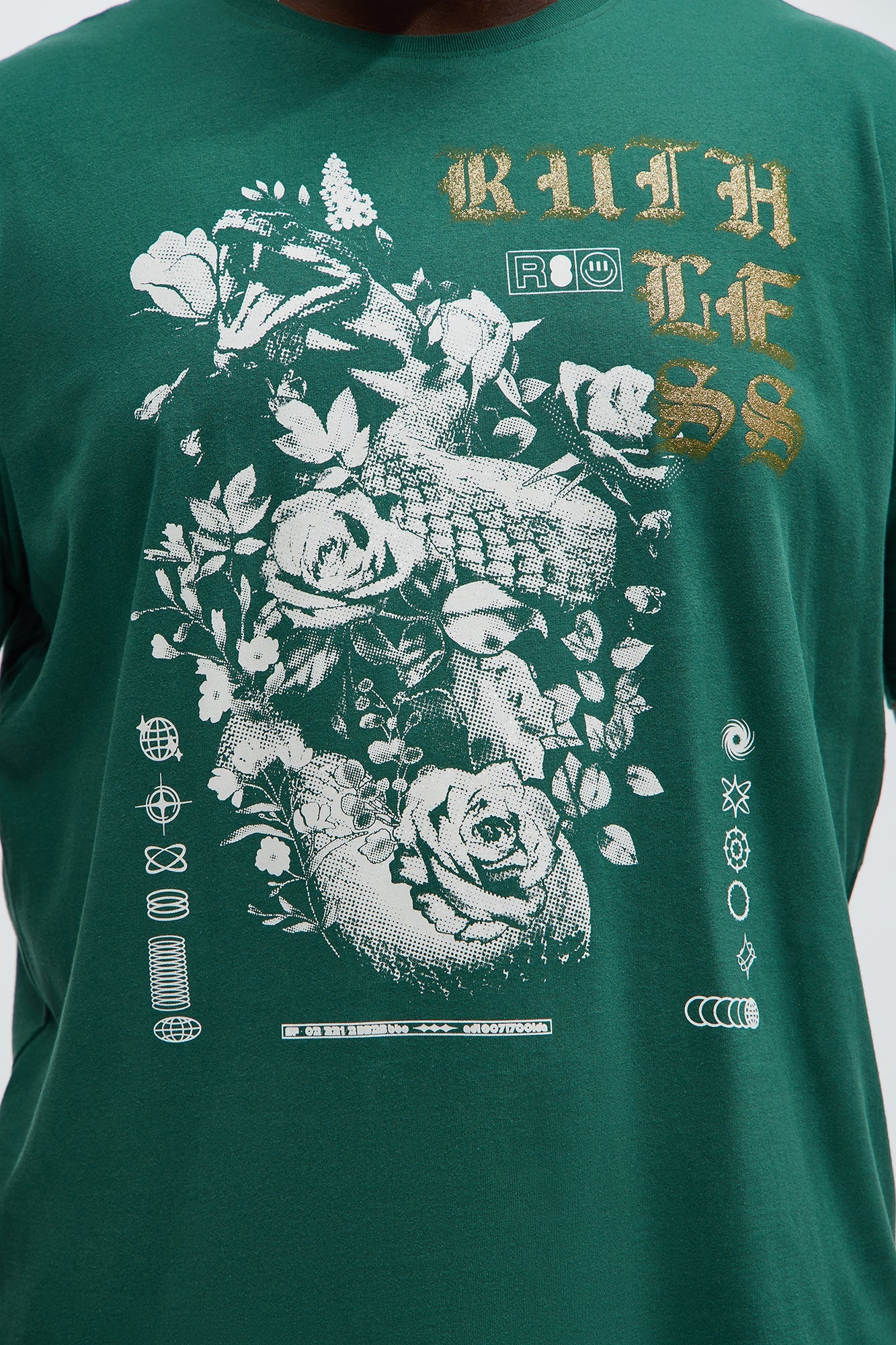 Ruthless Oversized Short Sleeve Tee - Hunter