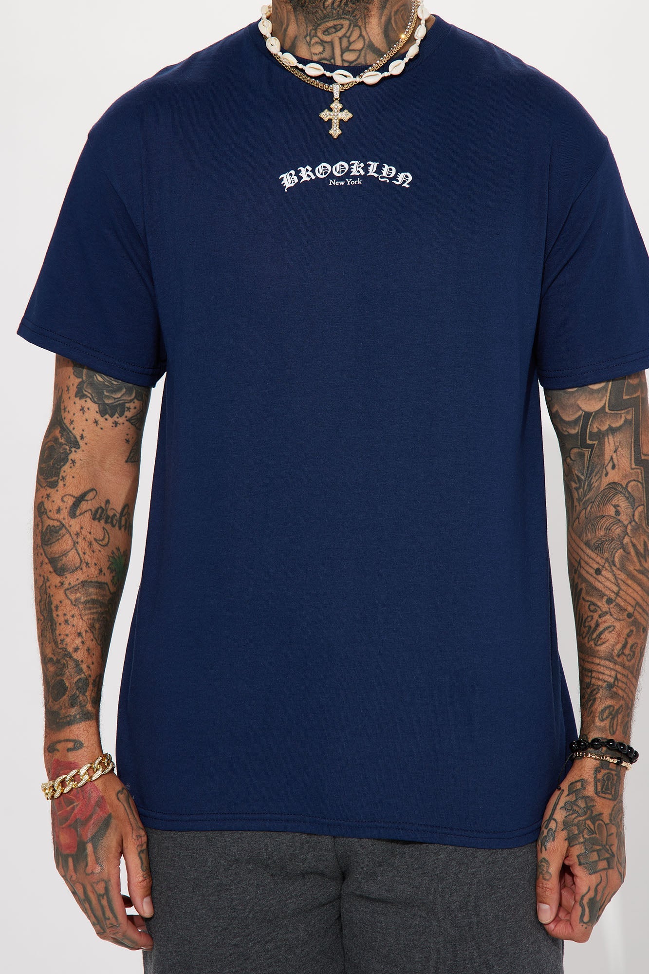 BXNY Short Sleeve Tee - Navy
