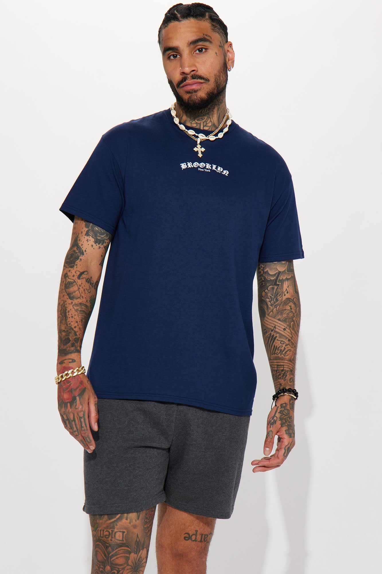 BXNY Short Sleeve Tee - Navy