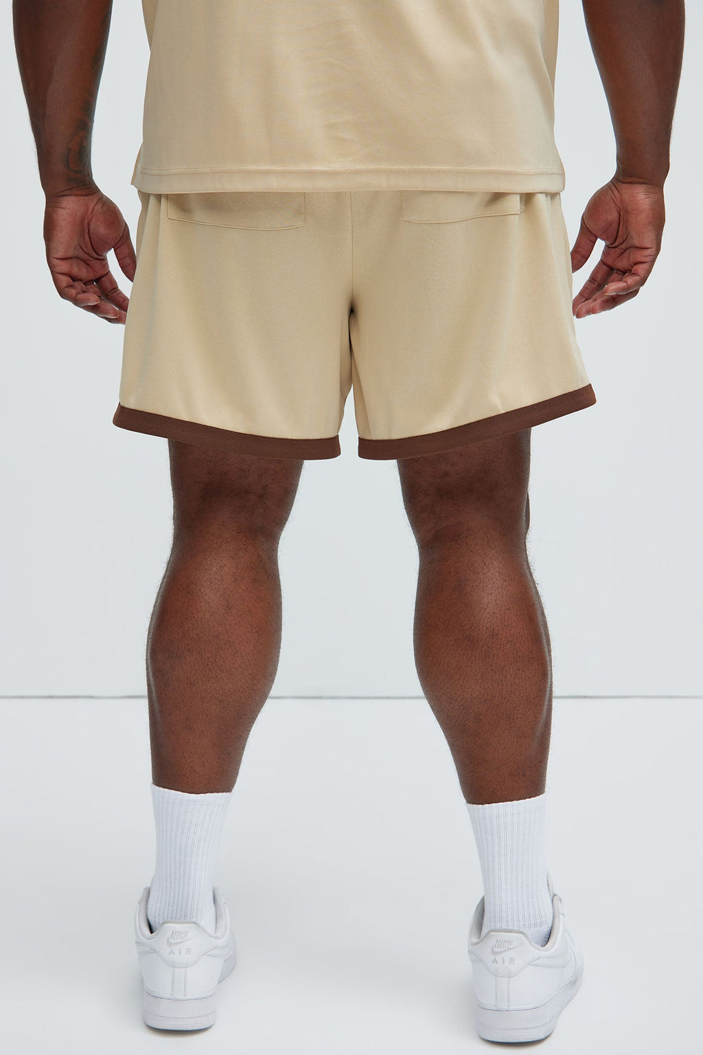 Kingpin Warmup Shorts - Tan
