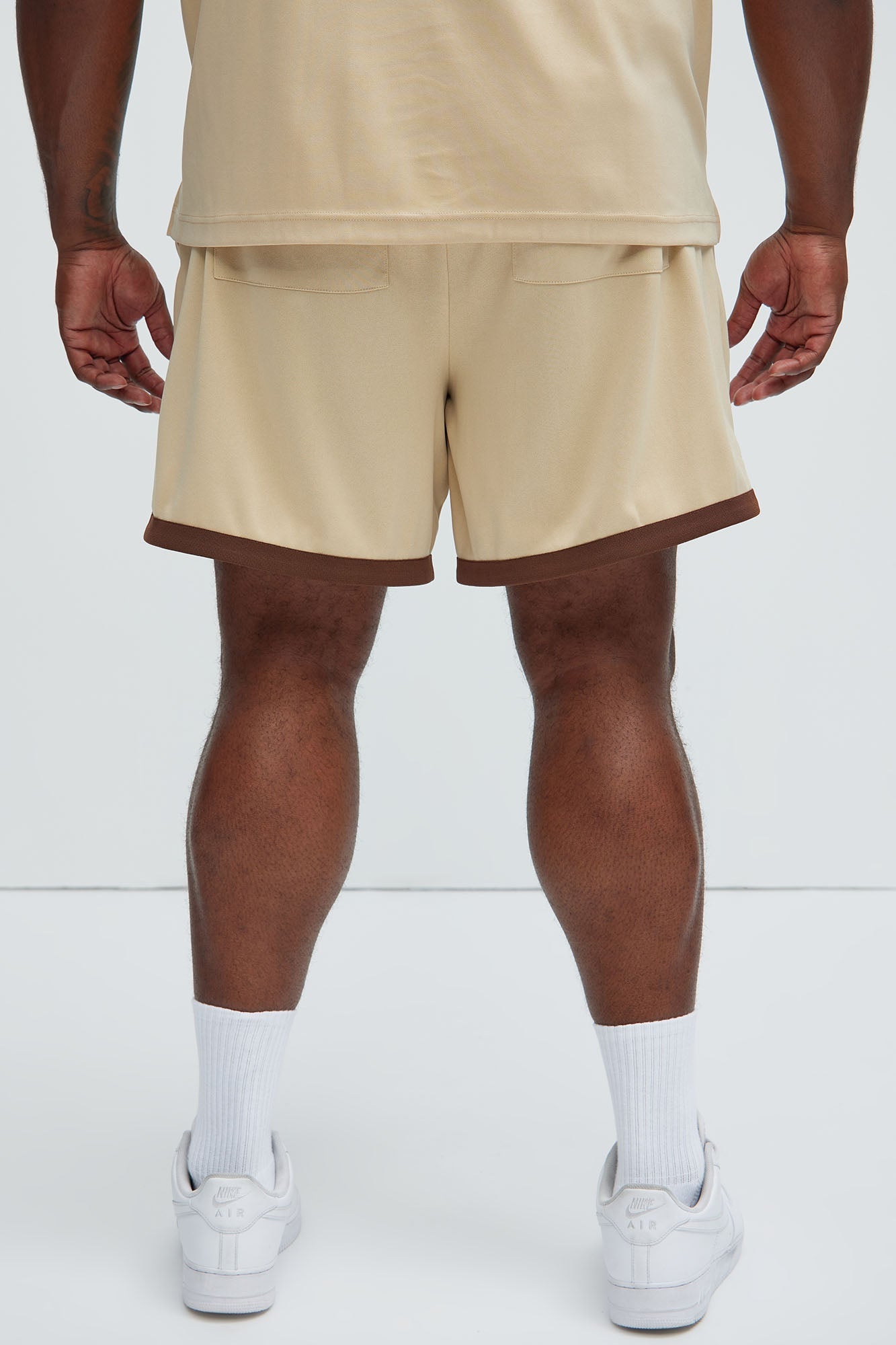 Kingpin Warmup Shorts - Tan