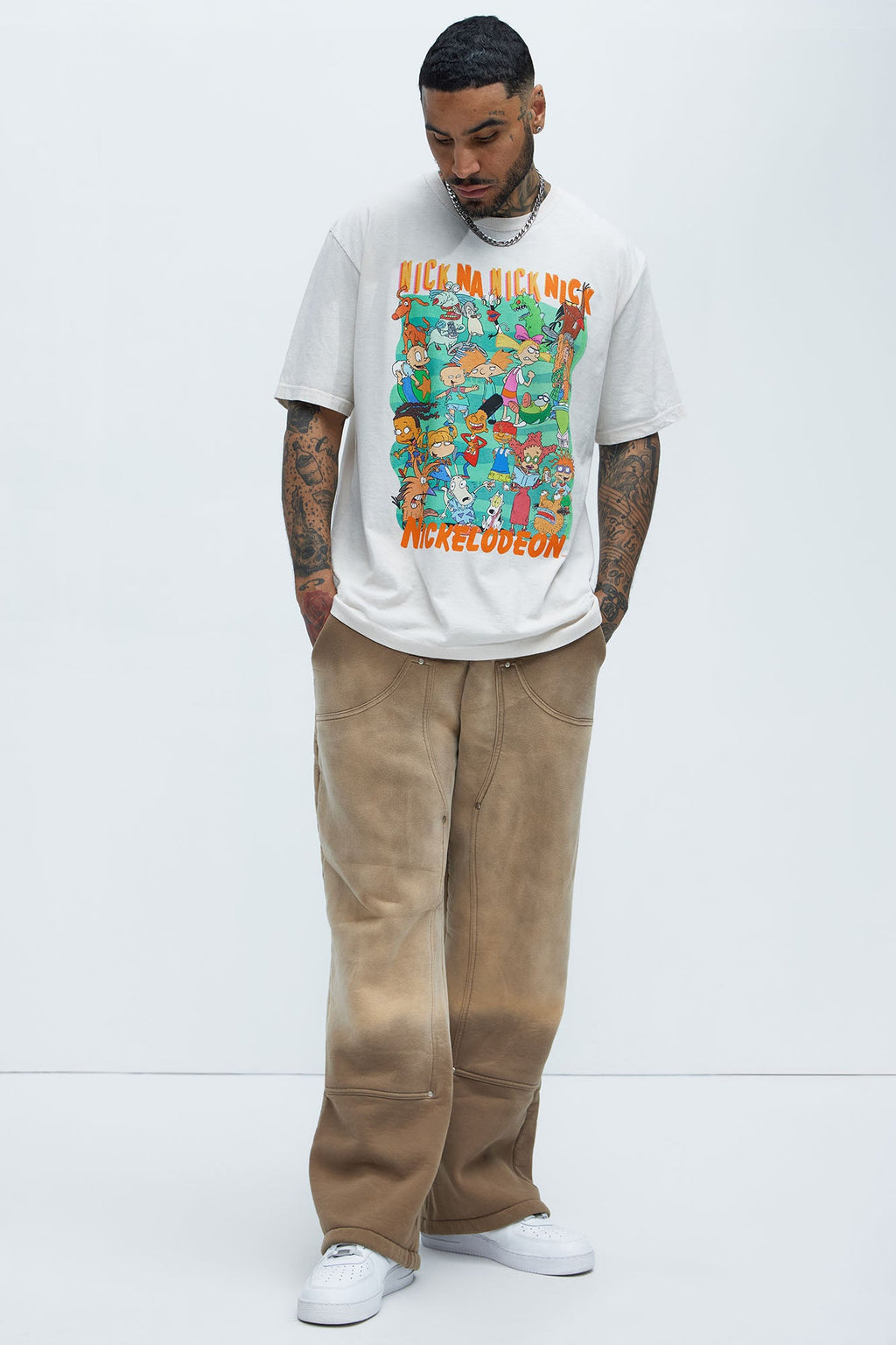 Nickelodeon Afterschool Special Short Sleeve Tee - Sand