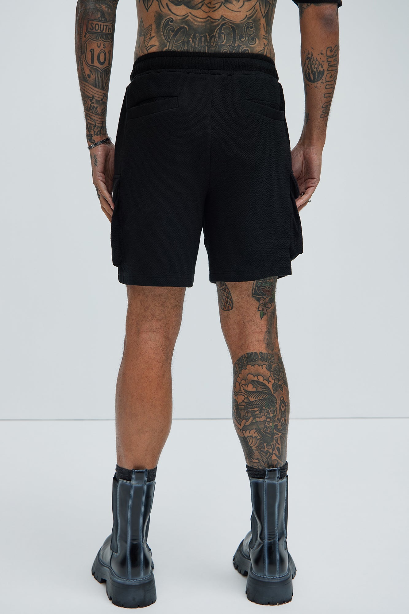 Lewis Relaxed Shorts - Black