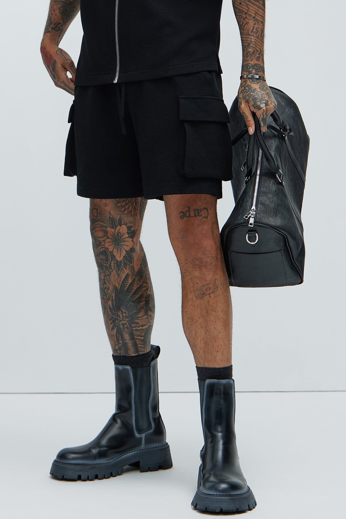 Lewis Relaxed Shorts - Black