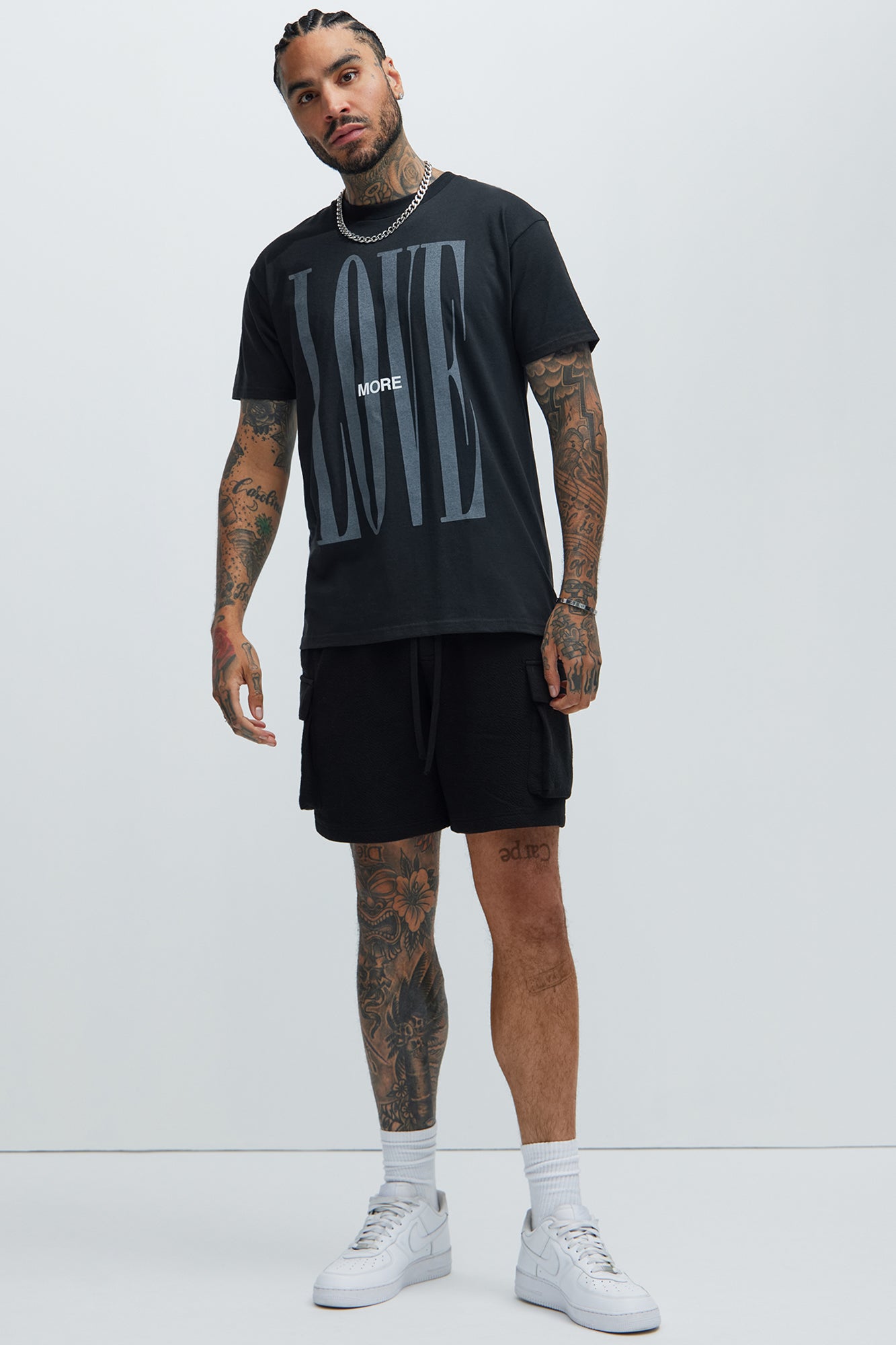 More Love Short Sleeve Tee - Black