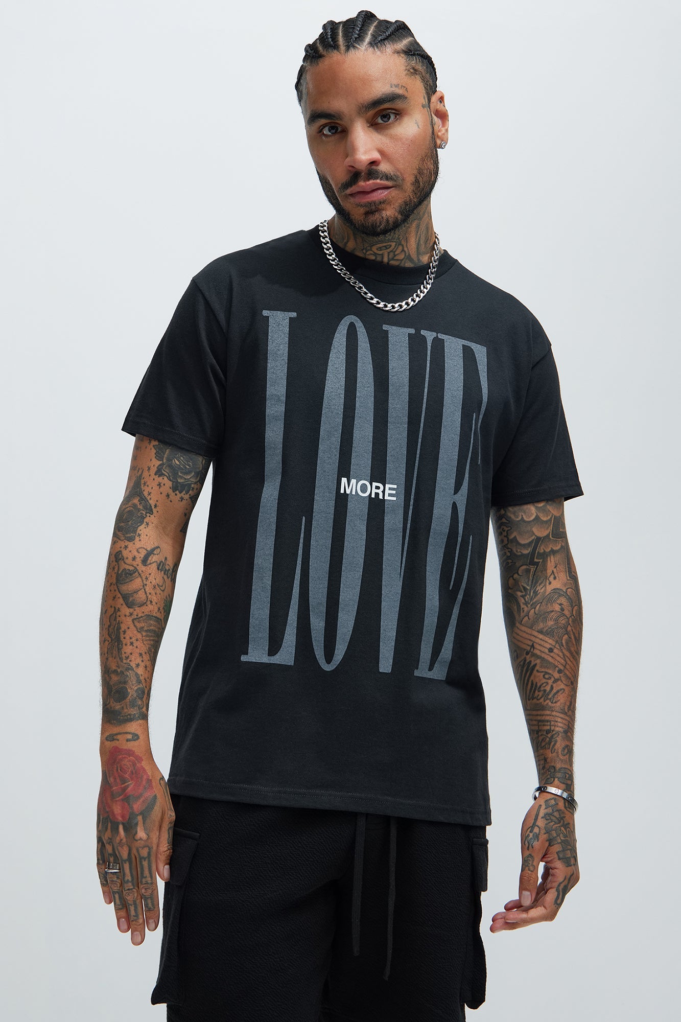 More Love Short Sleeve Tee - Black
