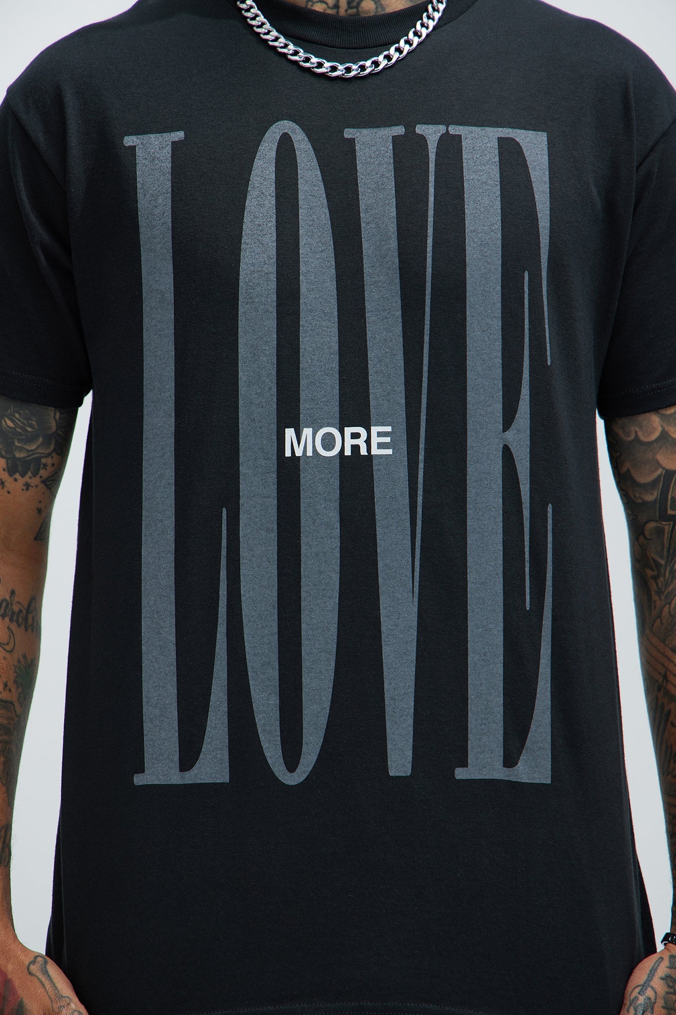 More Love Short Sleeve Tee - Black
