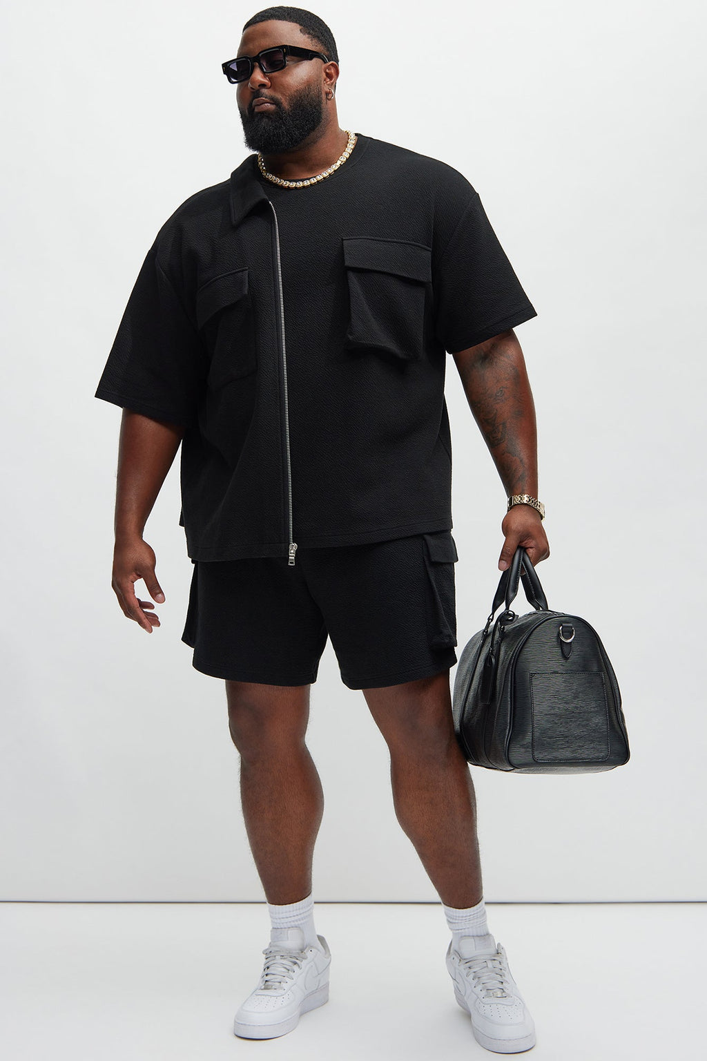 Lewis Relaxed Shorts - Black
