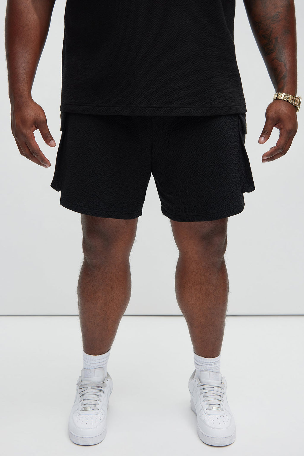Lewis Relaxed Shorts - Black
