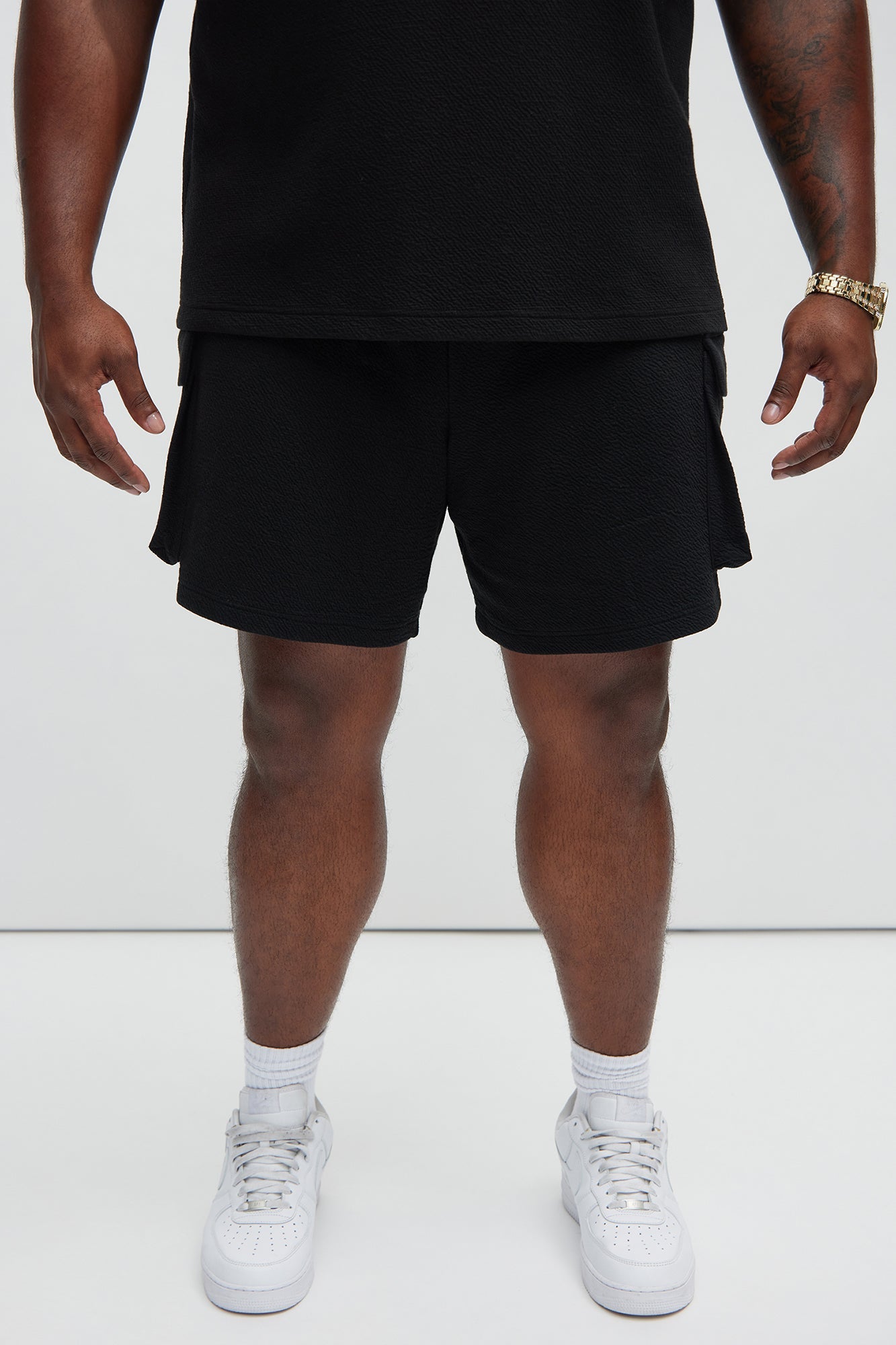 Lewis Relaxed Shorts - Black