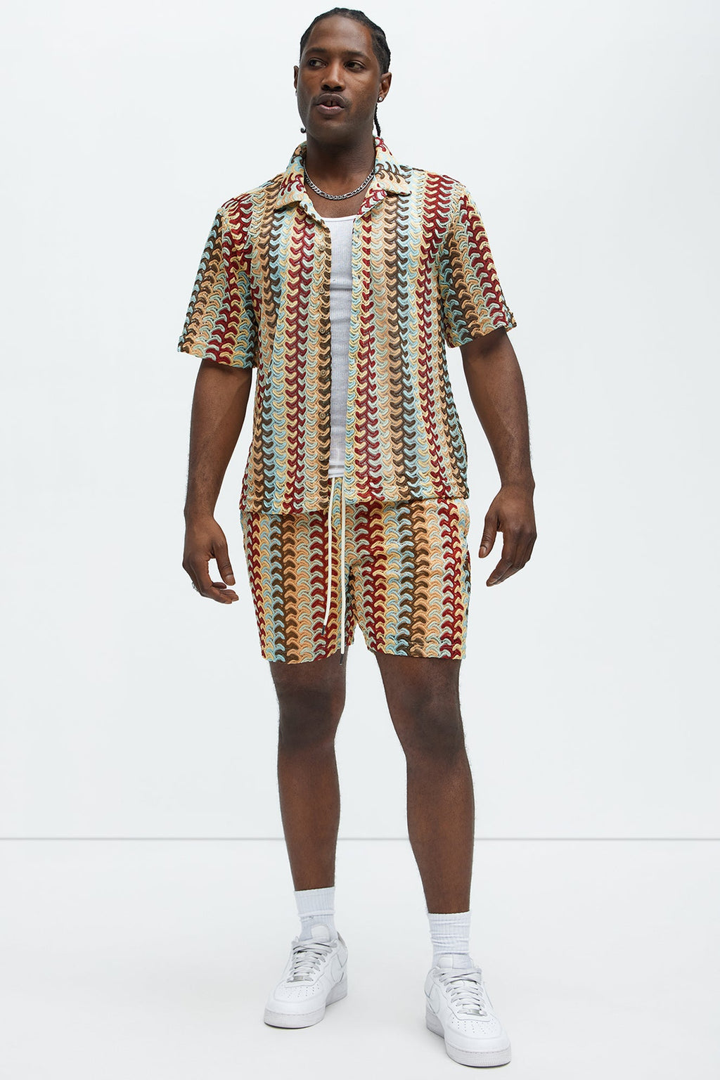Ramirez Short Sleeve Button Up - Multi Color