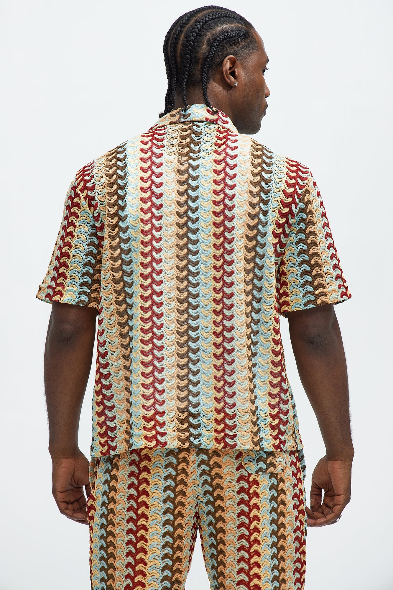 Ramirez Short Sleeve Button Up - Multi Color