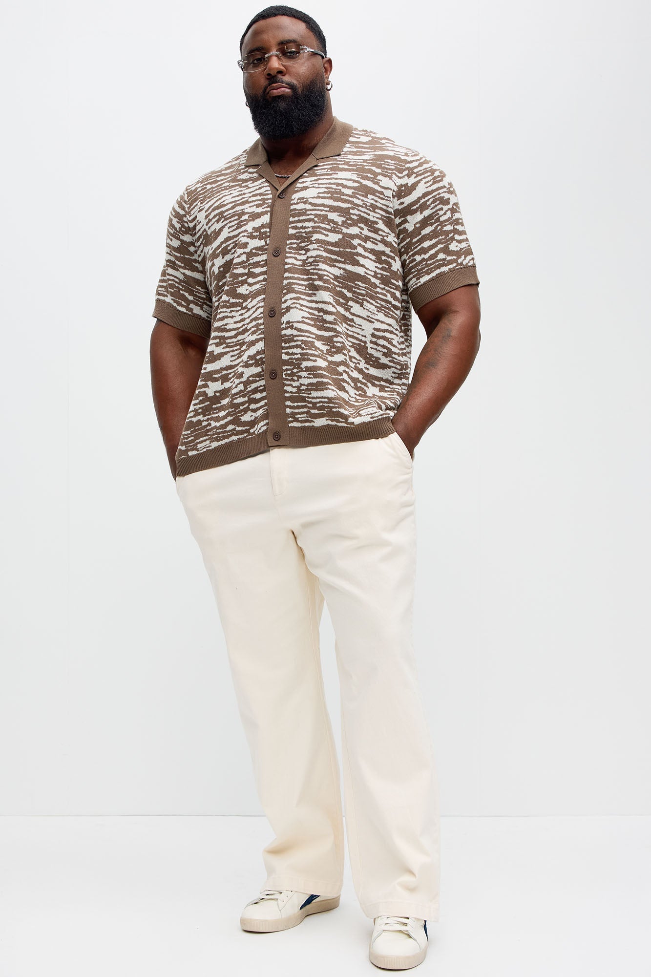 Mac Chino Straight Pants - Cream
