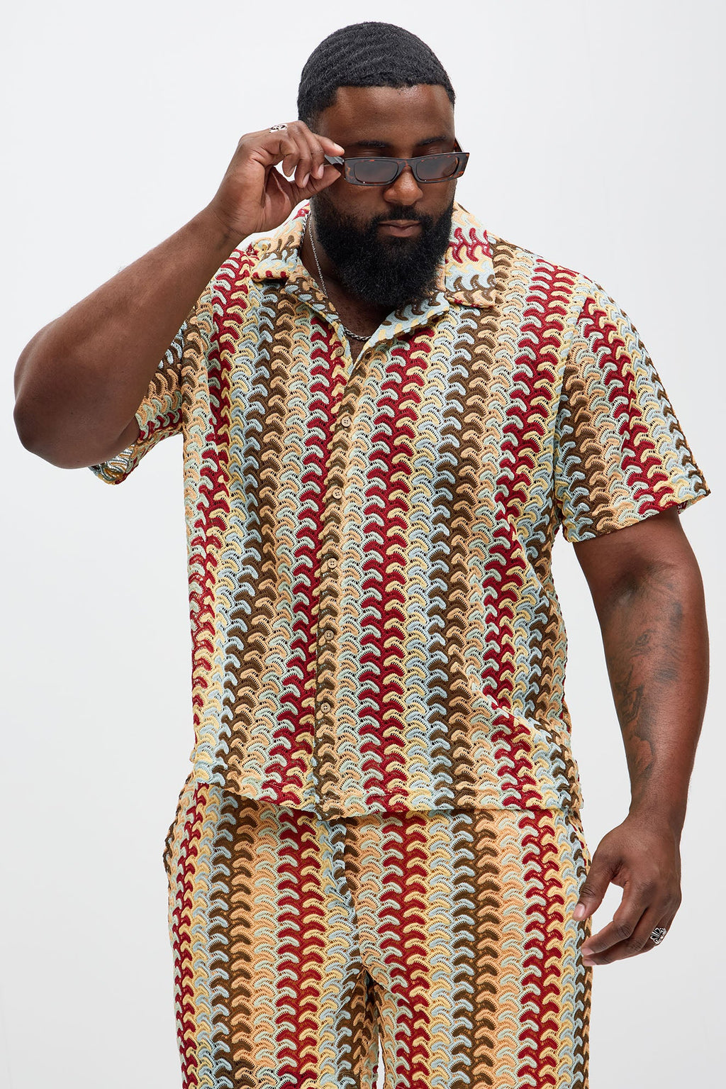Ramirez Short Sleeve Button Up - Multi Color
