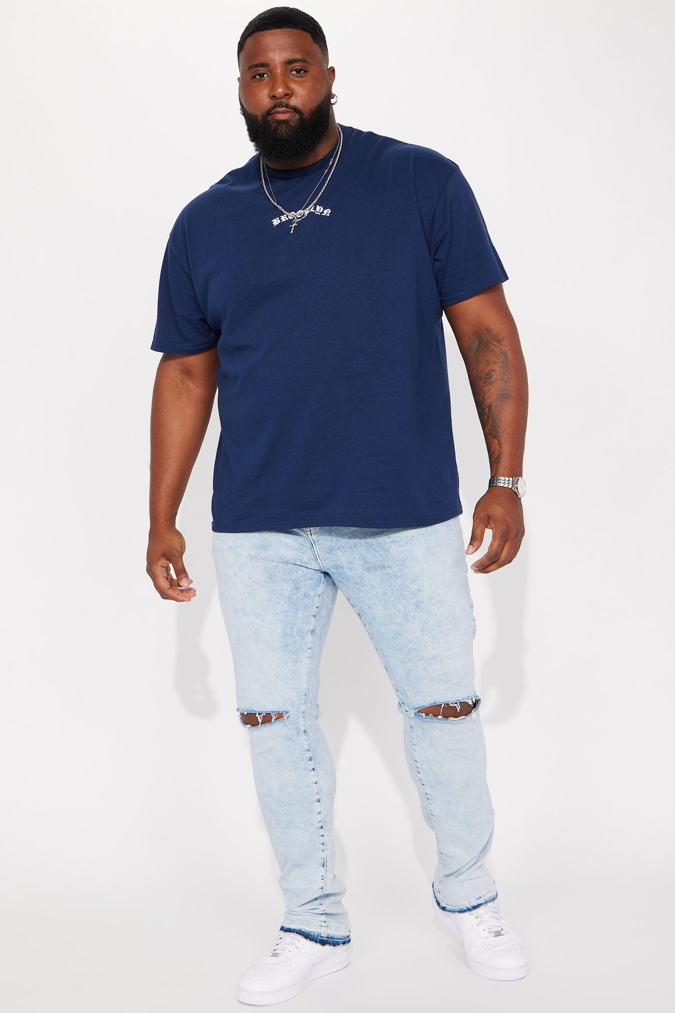 BXNY Short Sleeve Tee - Navy
