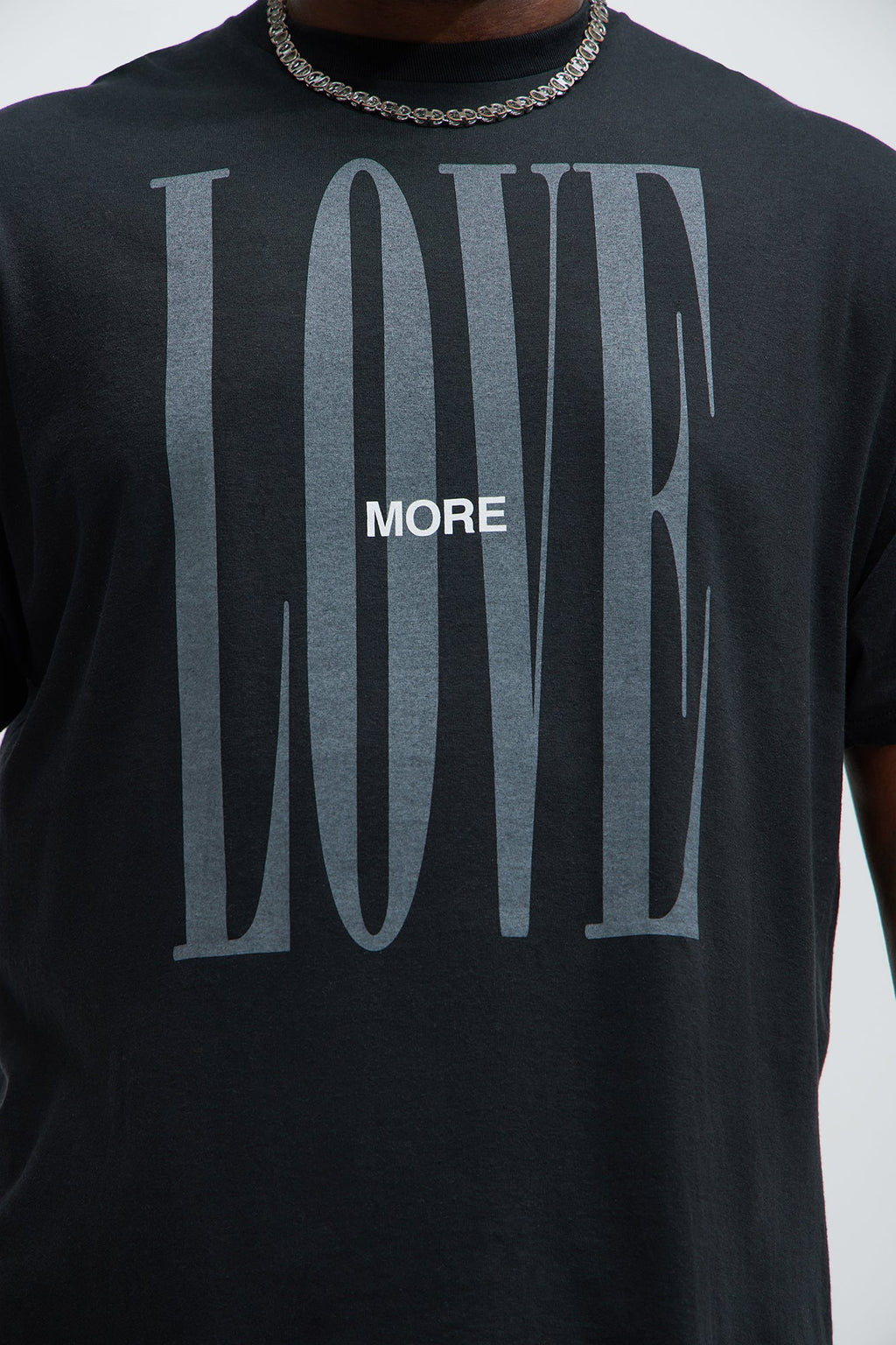 More Love Short Sleeve Tee - Black