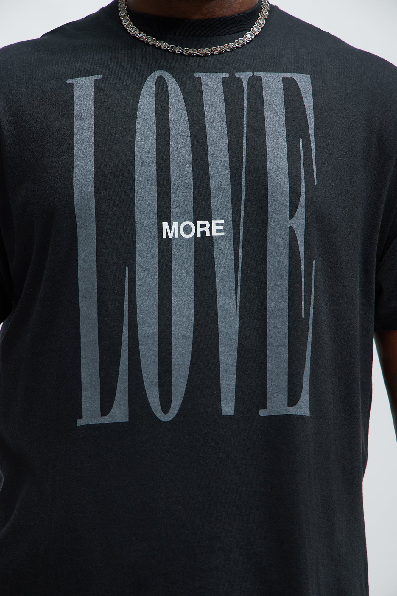 More Love Short Sleeve Tee - Black