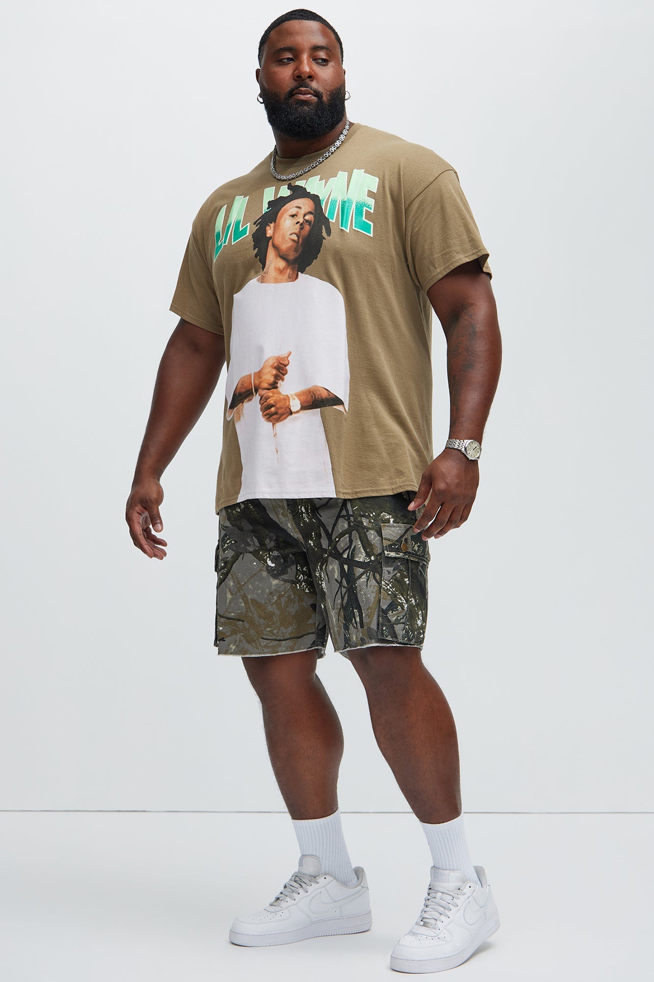 In The Wild Cargo Shorts - Brown/combo