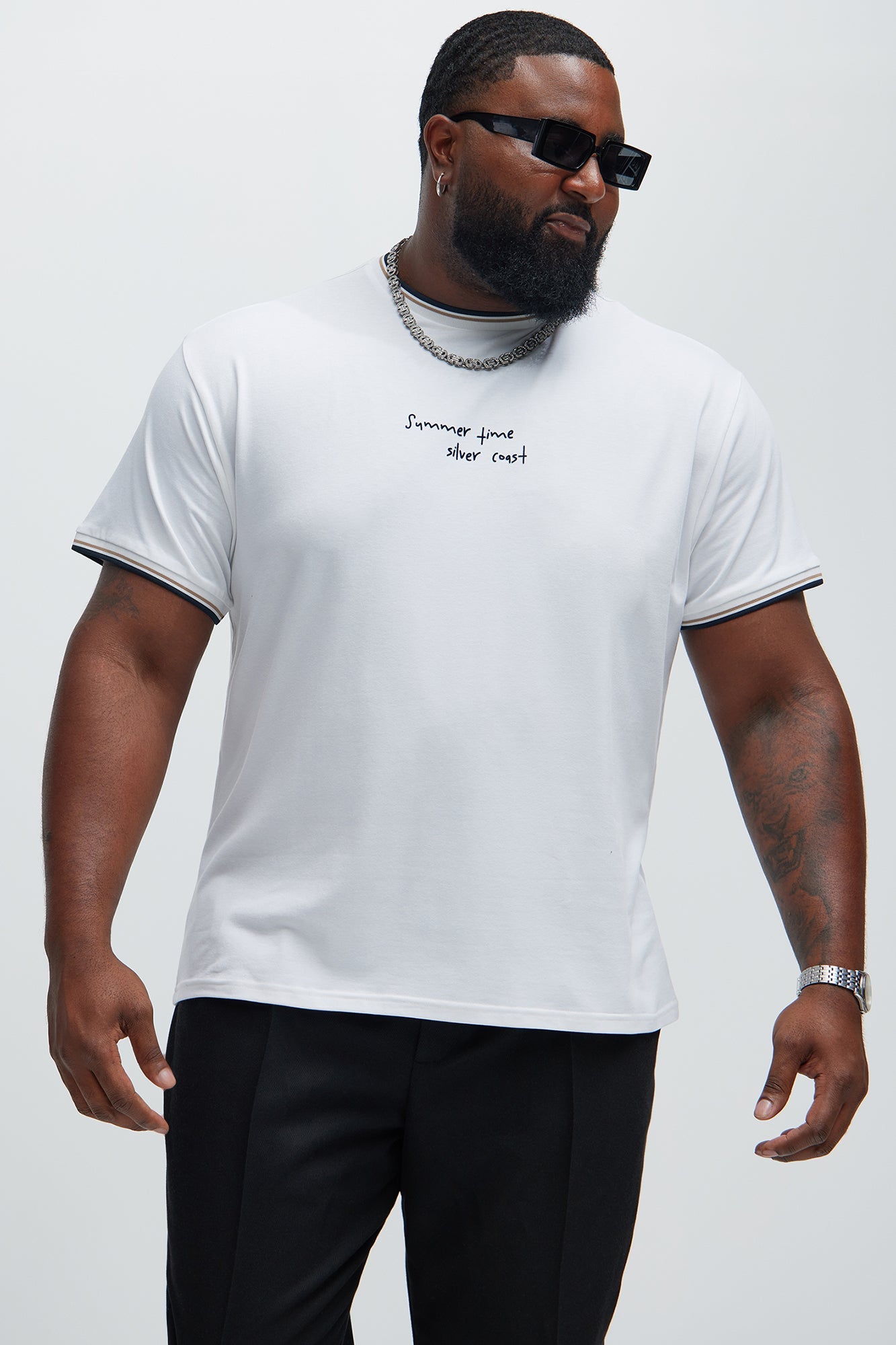 Contrary Short Sleeve Tee - White
