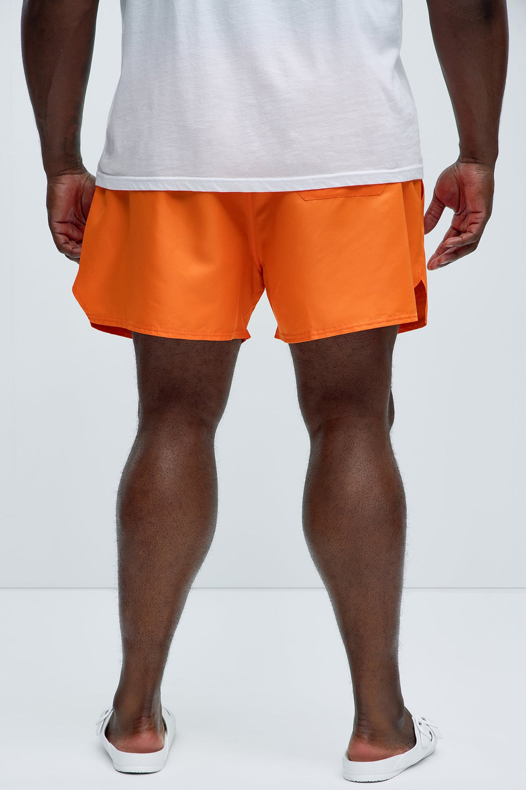 Blessed Swim Mid Trunk - Orange