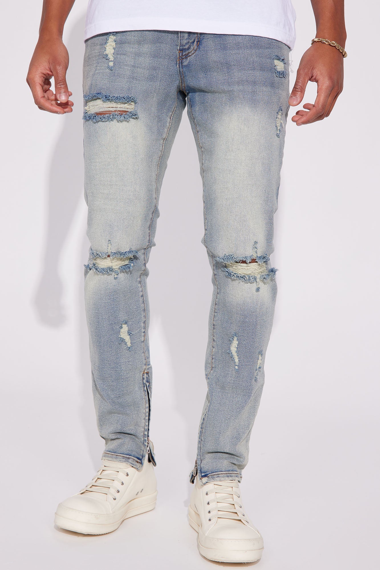 Terren Skinny Jeans - Medium Wash