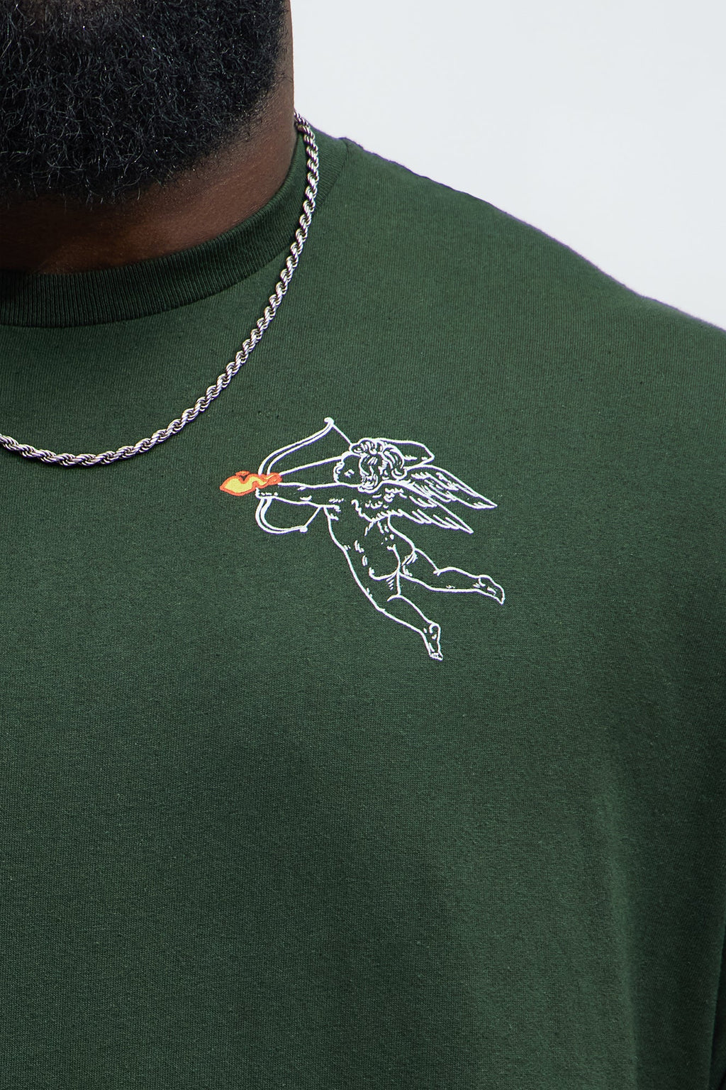 Luxury Is Hype Short Sleeve Tee - Hunter Green