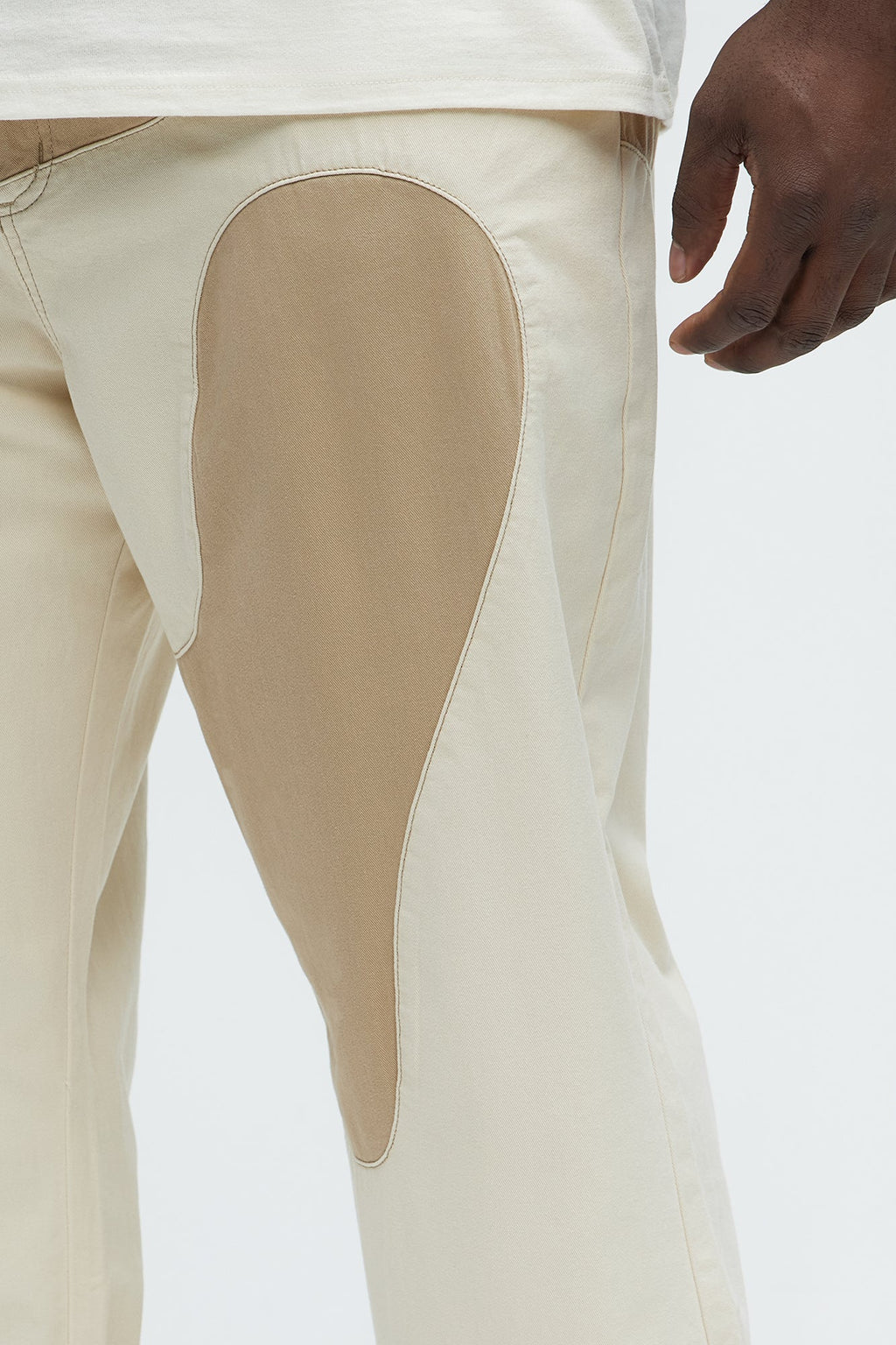 Lava Straight Pants - Cream/combo