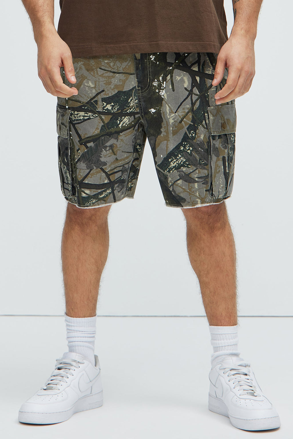 In The Wild Cargo Shorts - Brown/combo