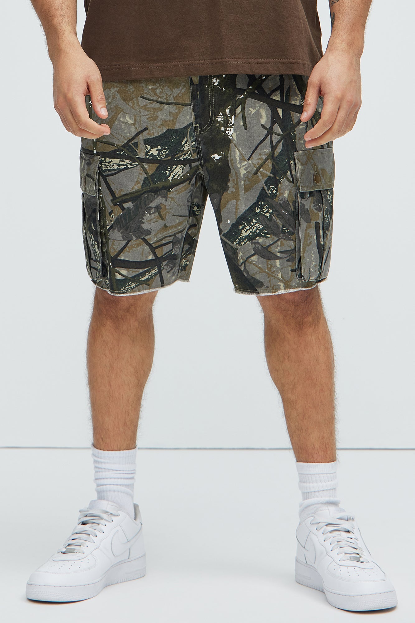 In The Wild Cargo Shorts - Brown/combo