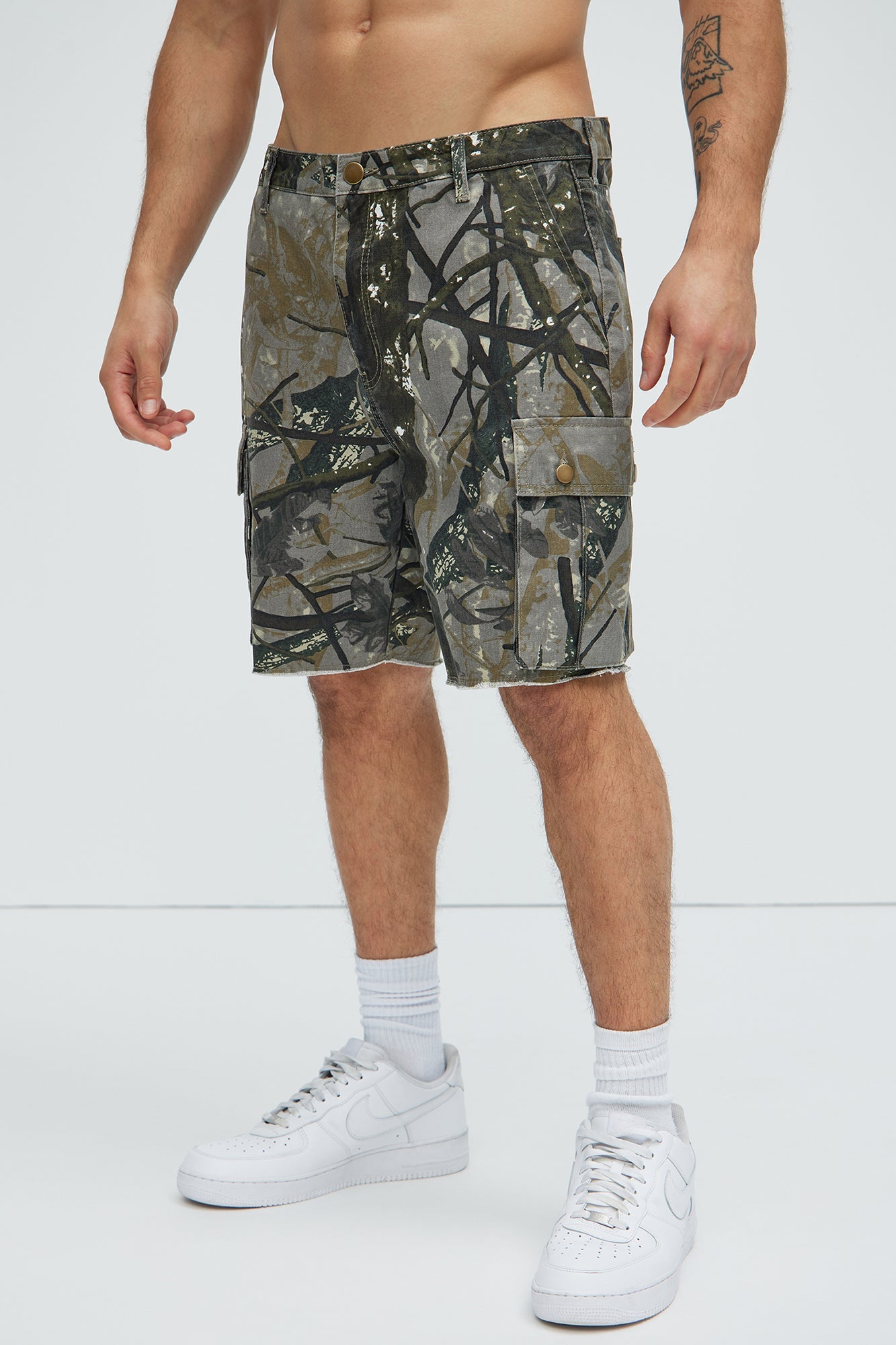 In The Wild Cargo Shorts - Brown/combo
