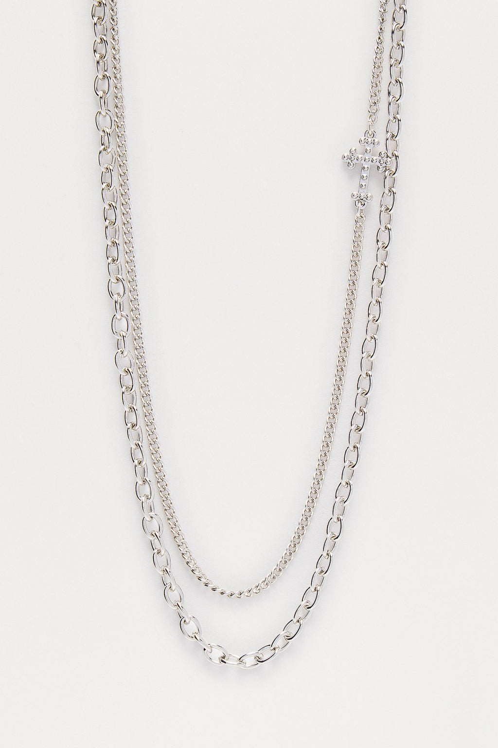 Alamo Necklace Set - Silver