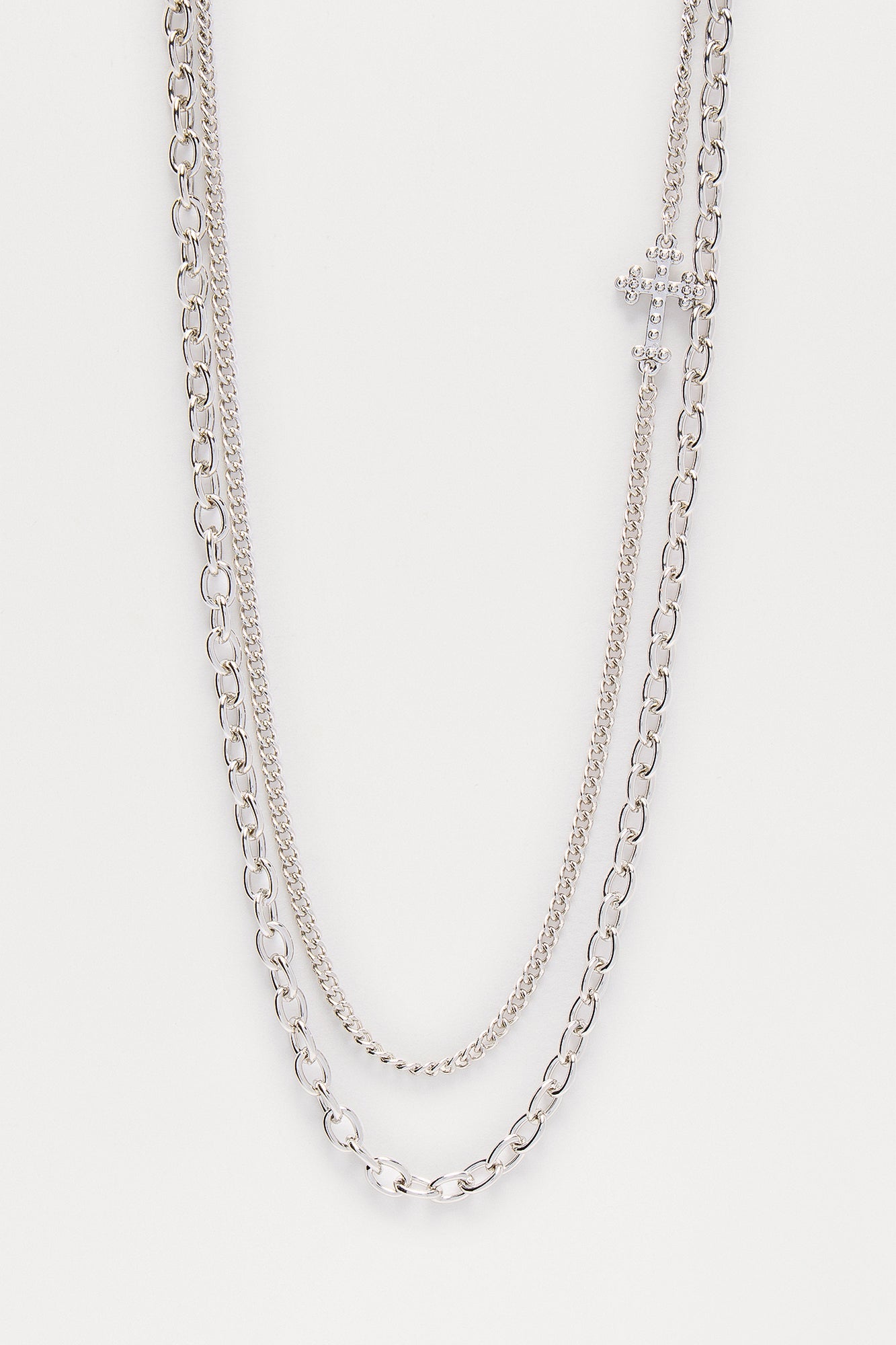 Alamo Necklace Set - Silver